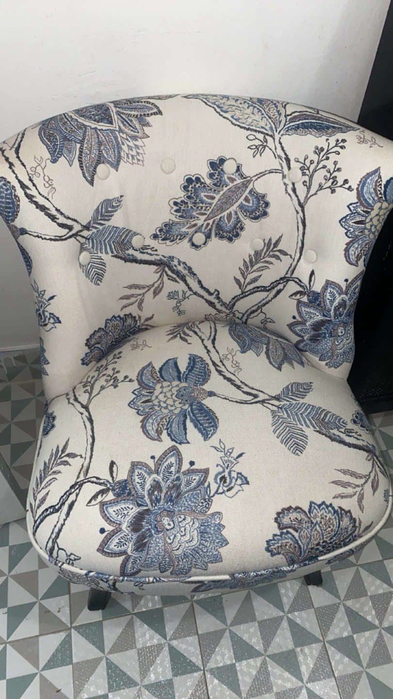 Accent Chair - Floral Print