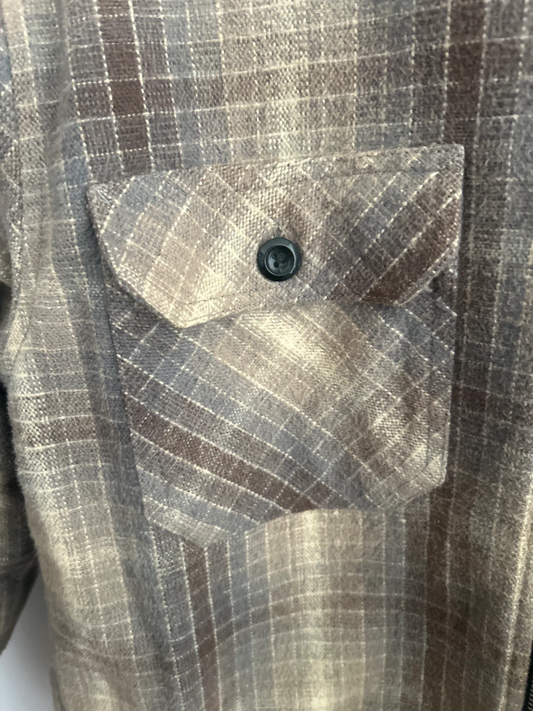 Stüssy   Plaid Zip-Up Jacket - Size S - photo 3