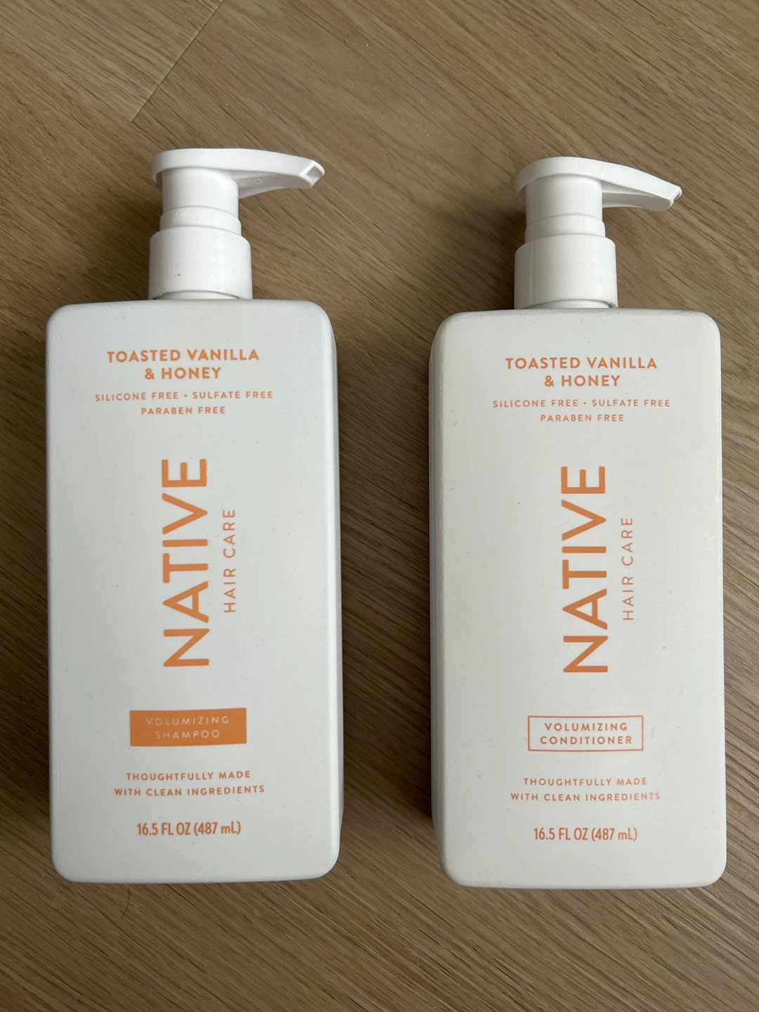 Native Hair Shampoo & Conditioner Set - Toasted Vanilla & Honey