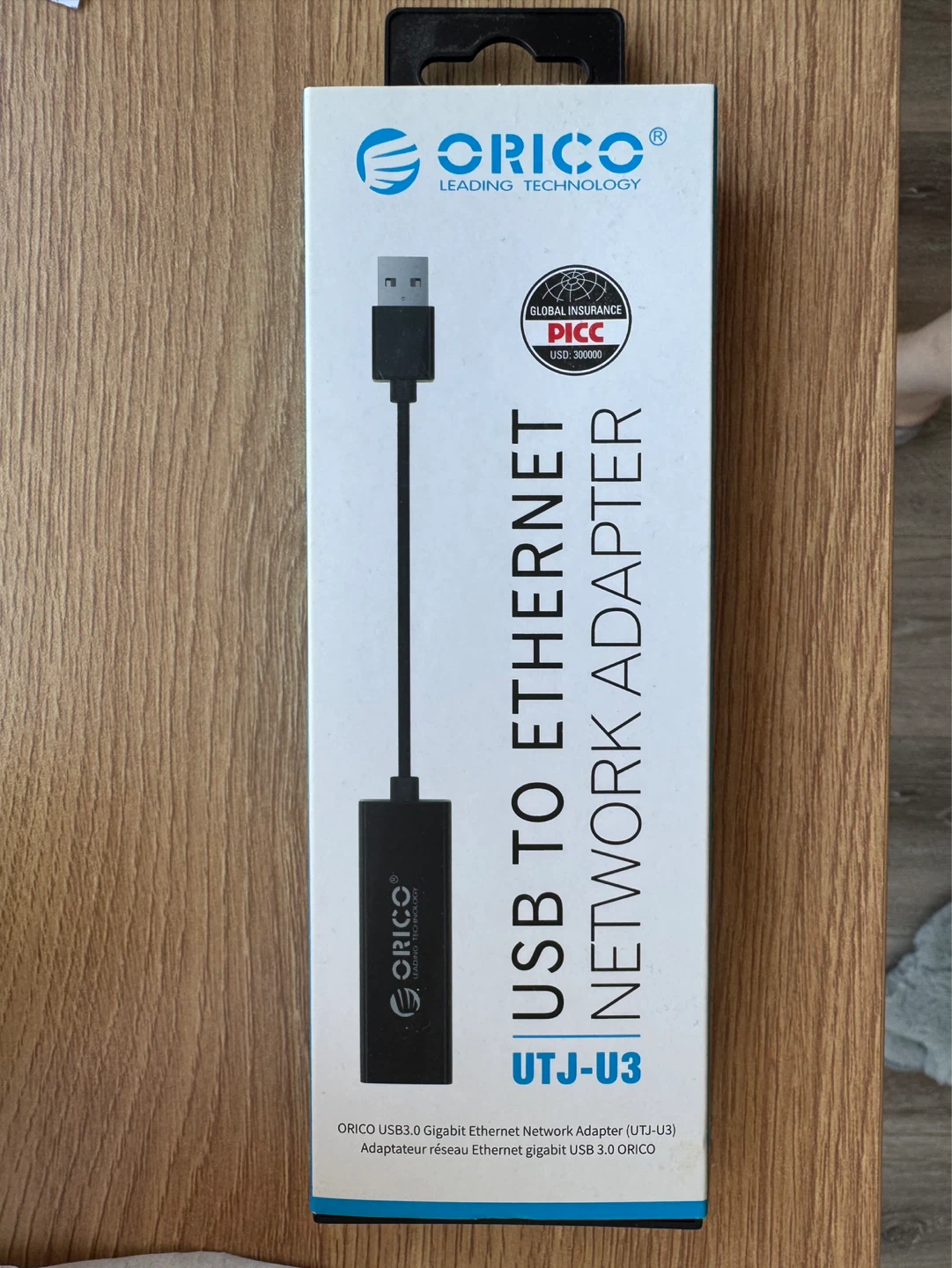 ORICO USB 3.0 to Gigabit Ethernet Network Adapter UTJ-U3