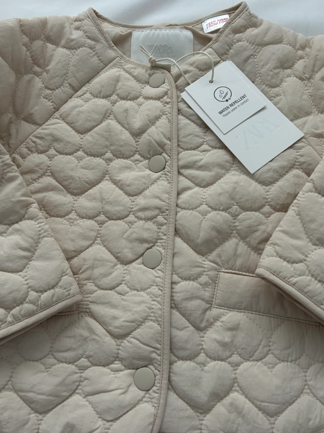 NEW Zara Quilted Heart Jacket - photo 2