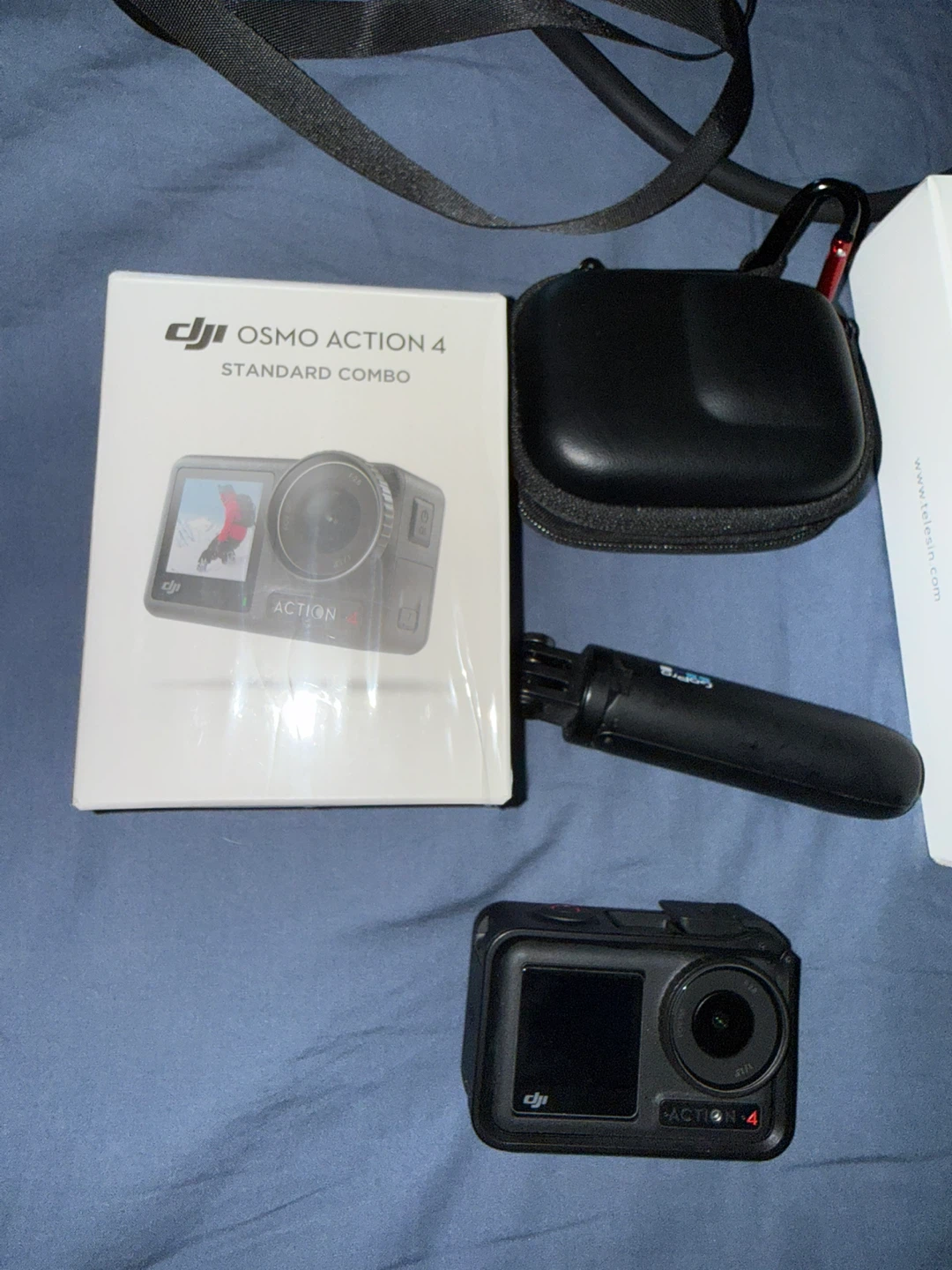 DJI Osmo Action 4 Standard Combo + Telesin Neck Mount - photo 2