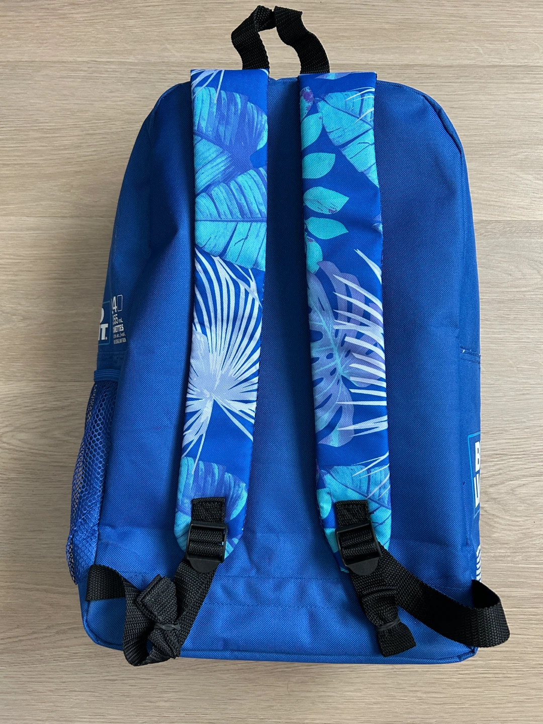 Bud Light Blue Tropical Print Backpack - photo 3