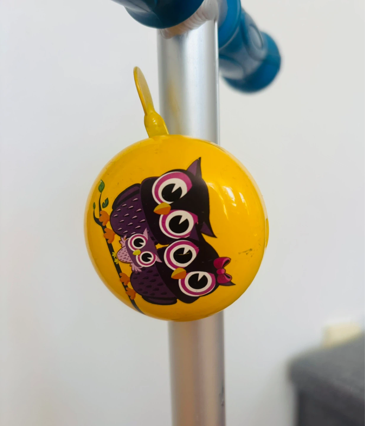 Globber 3-Wheel kid Scooter with cute 🦉bell!🥰💗 - photo 2