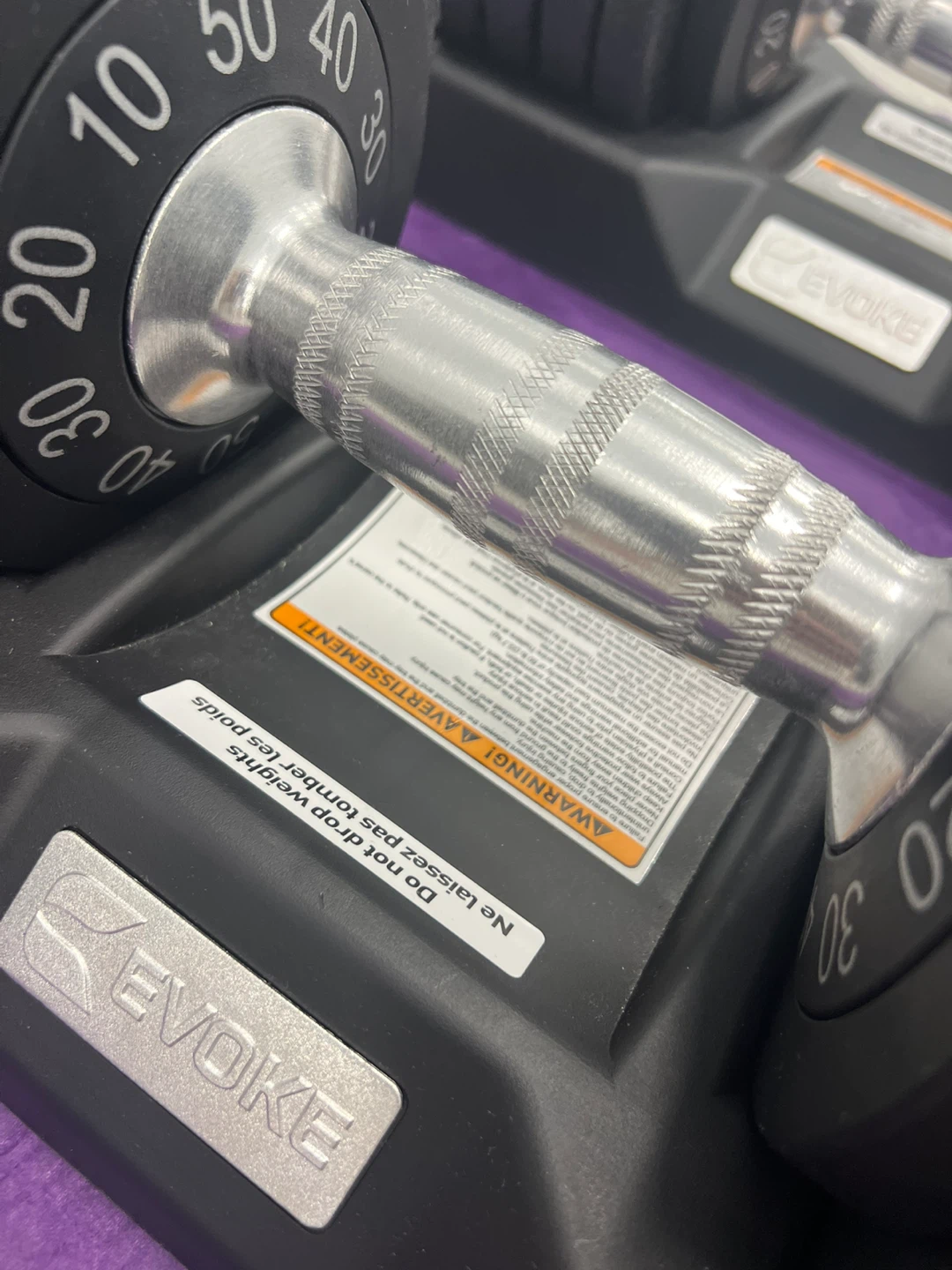 EVOKE Adjustable Dumbbells (Pair) - photo 4
