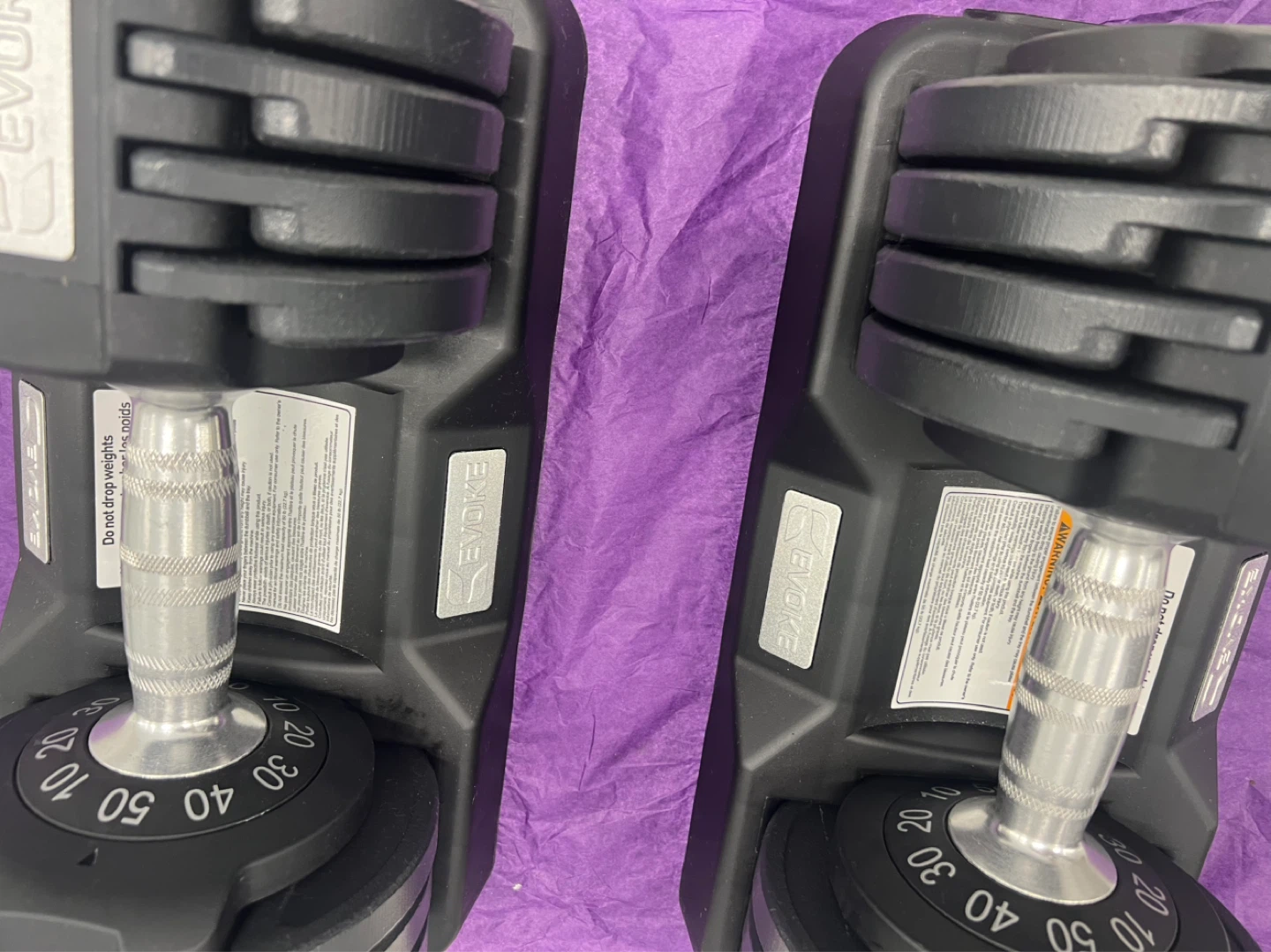 EVOKE Adjustable Dumbbells (Pair) - photo 3