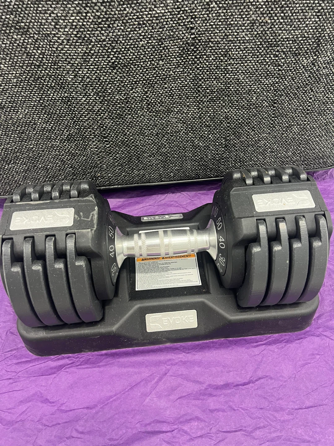 EVOKE Adjustable Dumbbells (Pair) - photo 5