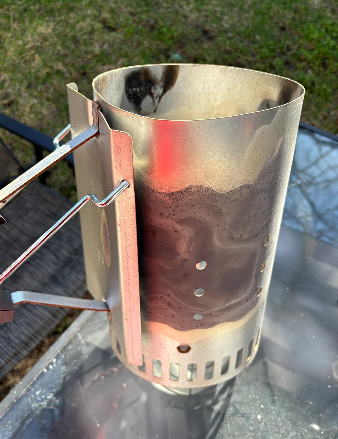 Weber Steel Charcoal Chimney Starter 🌱 - photo 2