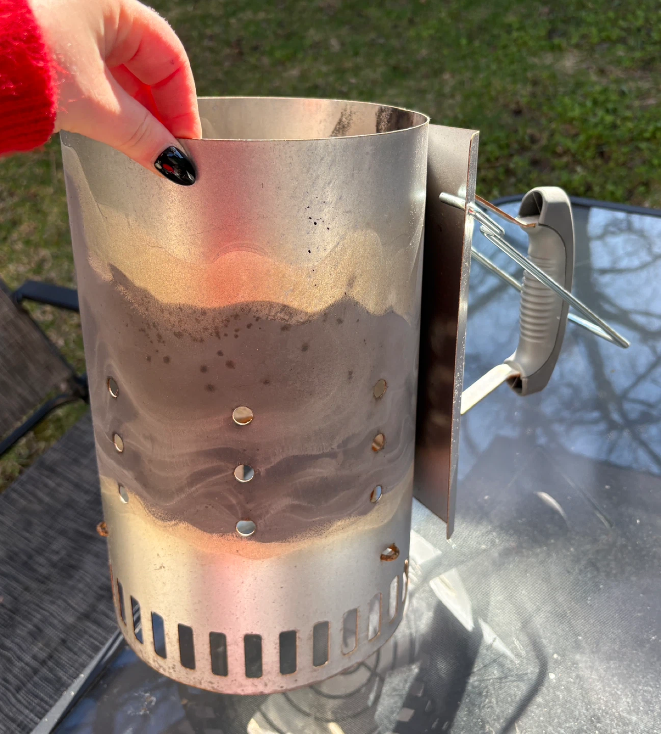 Weber Steel Charcoal Chimney Starter 🌱 - photo 4