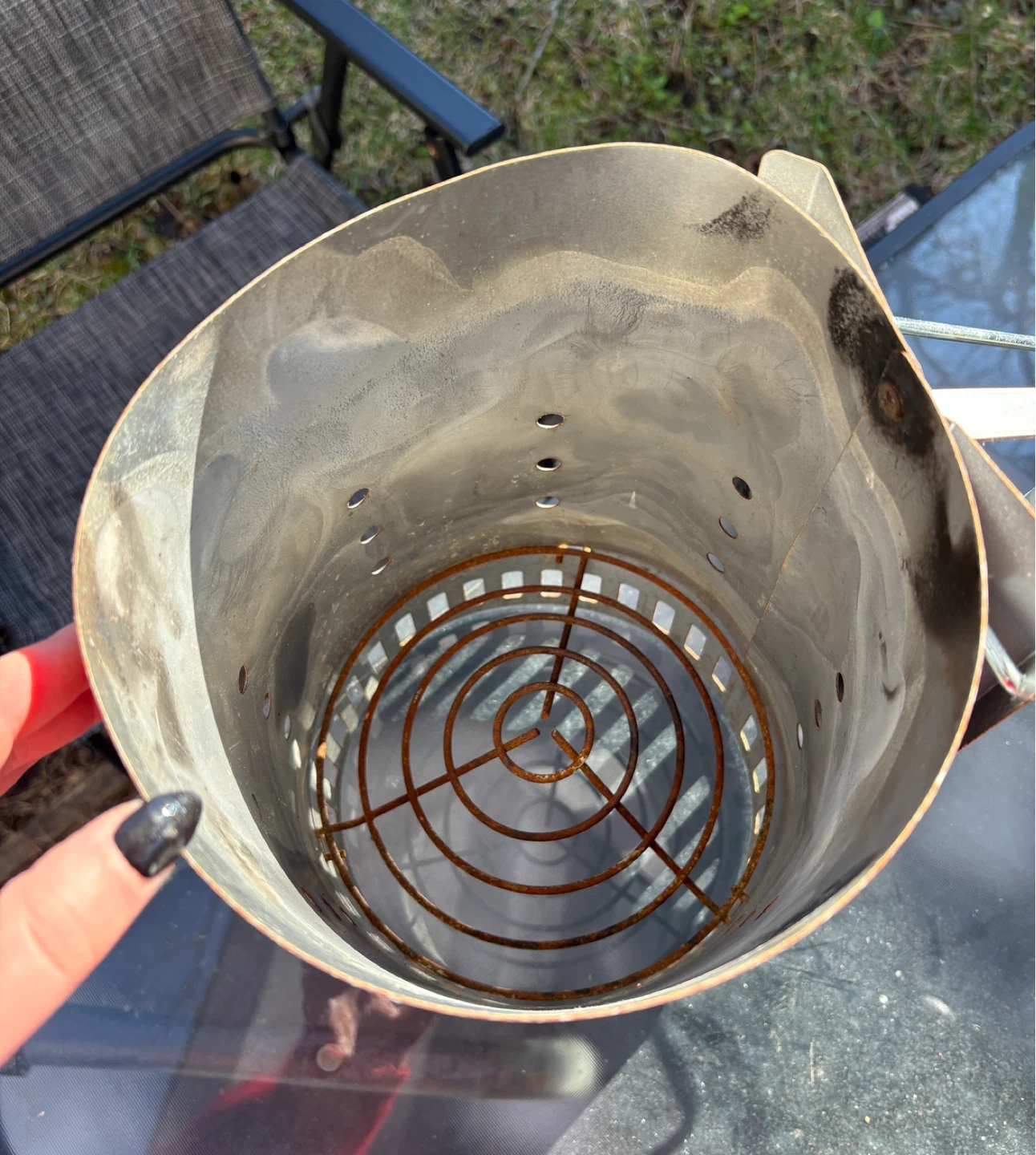 Weber Steel Charcoal Chimney Starter 🌱 - photo 5