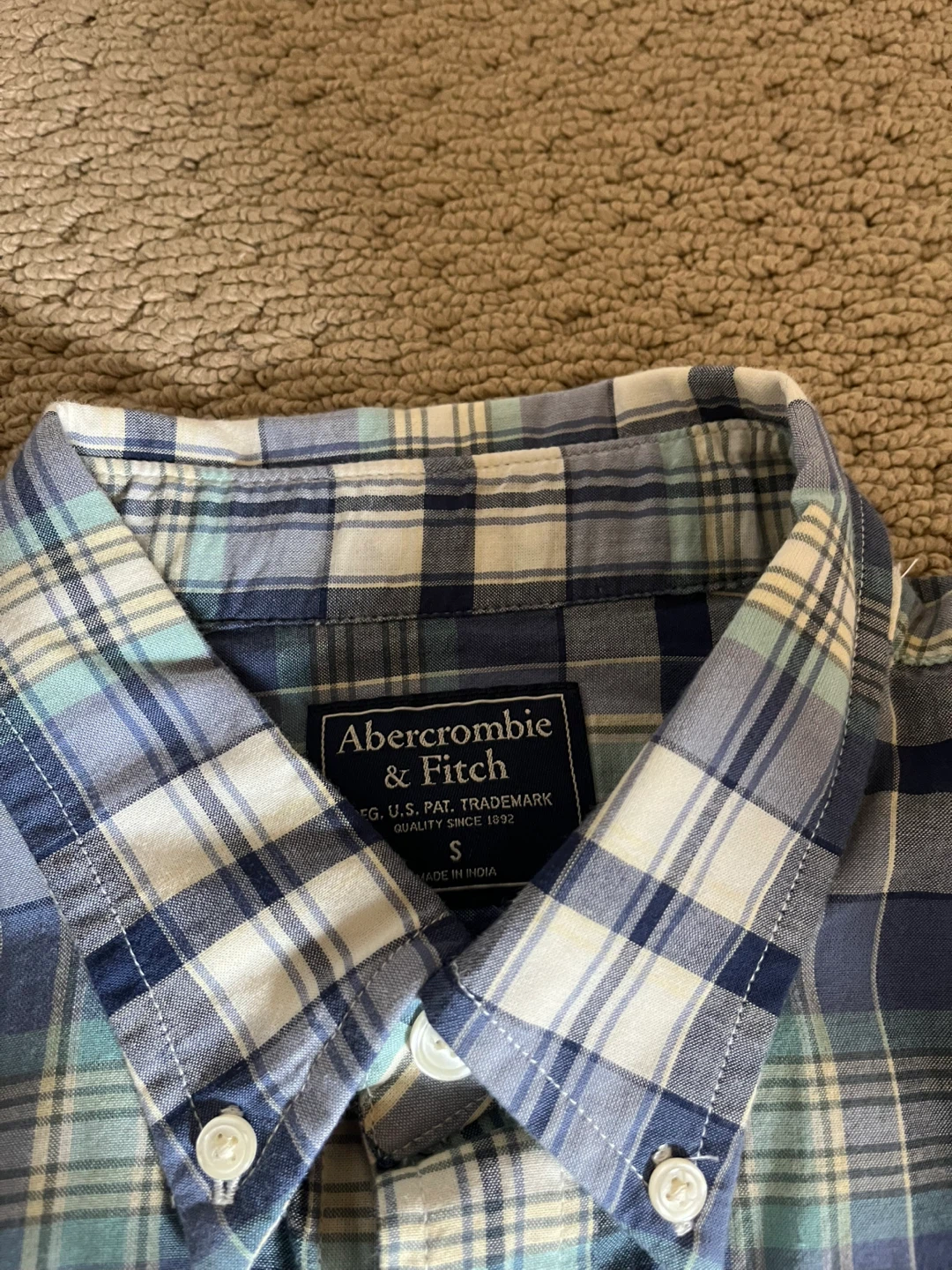 Abercrombie & Fitch Men's Plaid Shirts Bundle (Size S) - photo 2