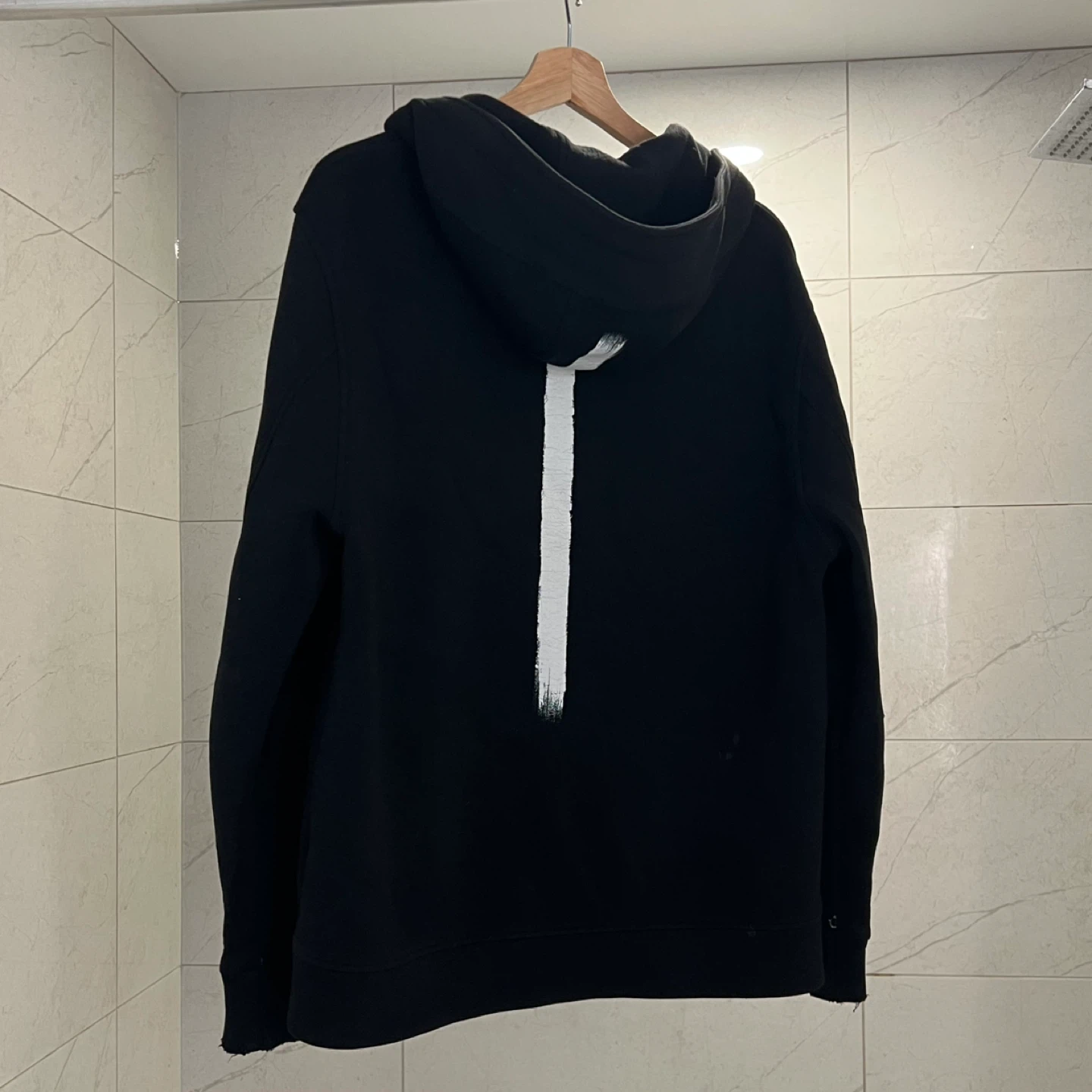 (Retail $1020)Neil Barrett Black Zip-Up Hoodie Size M - photo 5