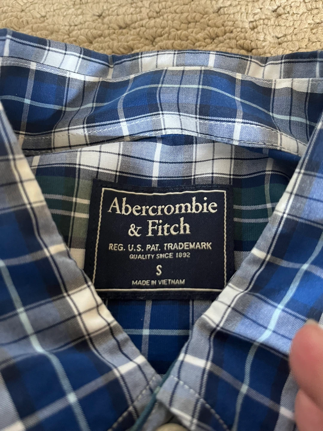 Abercrombie & Fitch Men's Plaid Shirts Bundle (Size S) - photo 3
