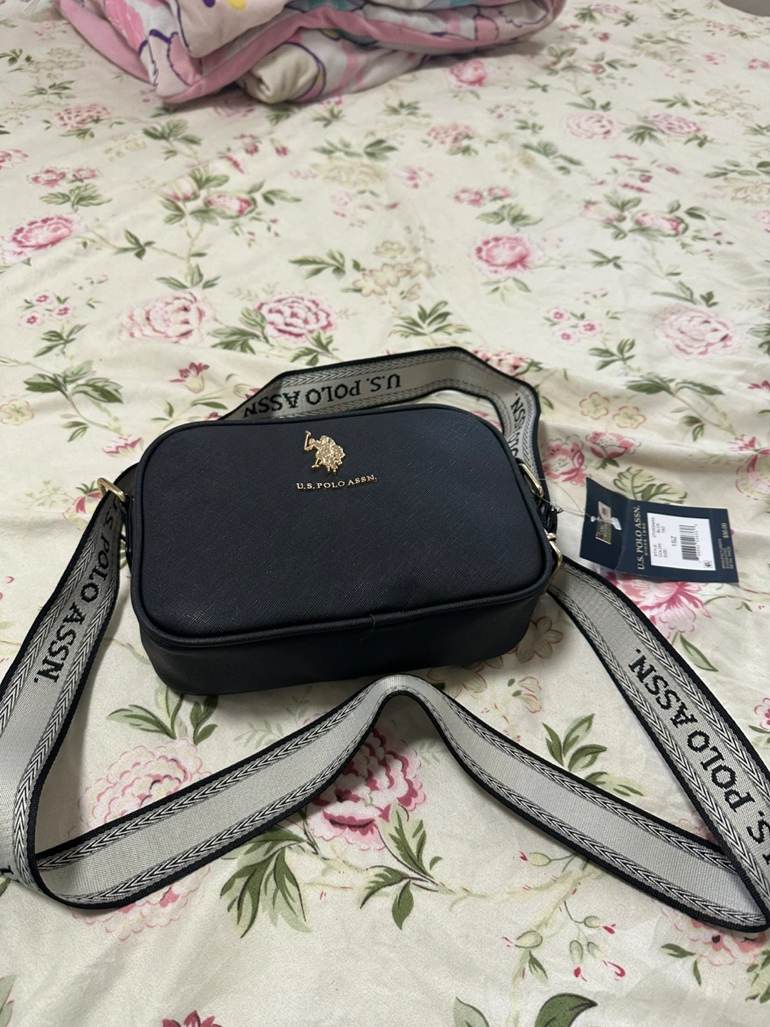 U.S. Polo Assn. Black Crossbody Bag - photo 2