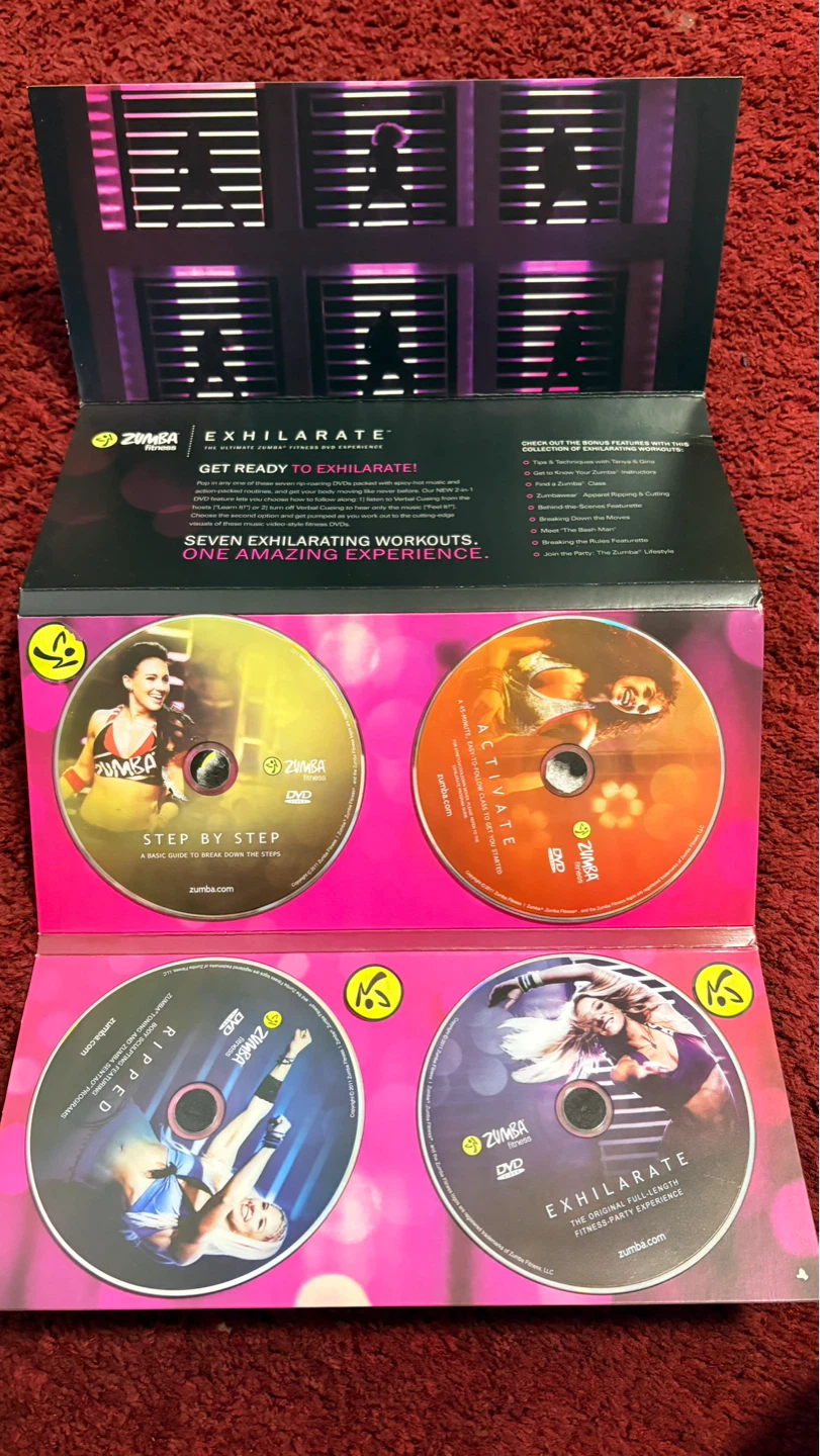 Zumba Exhilarate Ultimate Fitness DVD Experience Set - photo 2