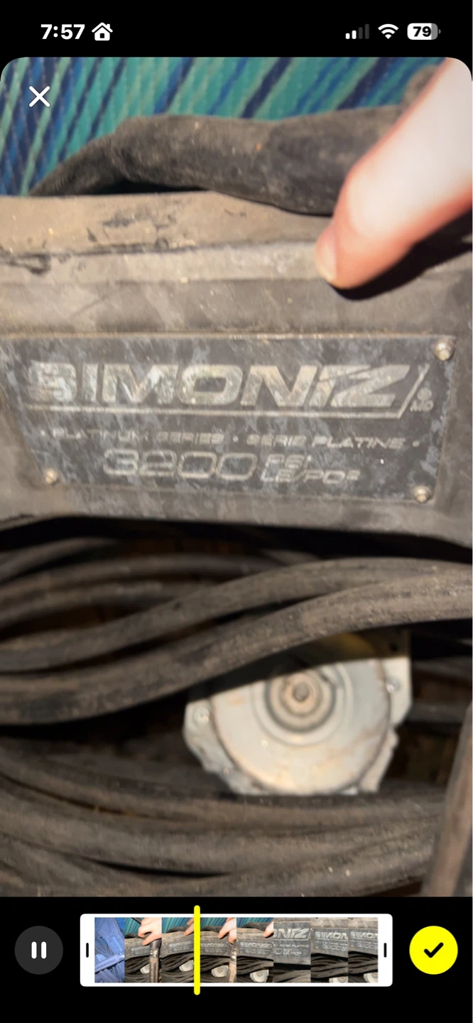 Simoniz Platinum Series 3200 PSI Pressure Washer - photo 2
