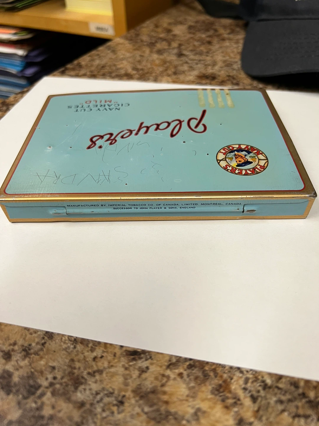 Vintage Player’s Cigarettes Tin - photo 4