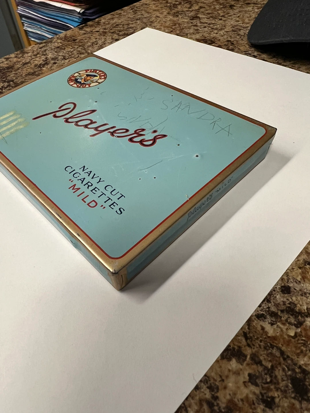 Vintage Player’s Cigarettes Tin - photo 2