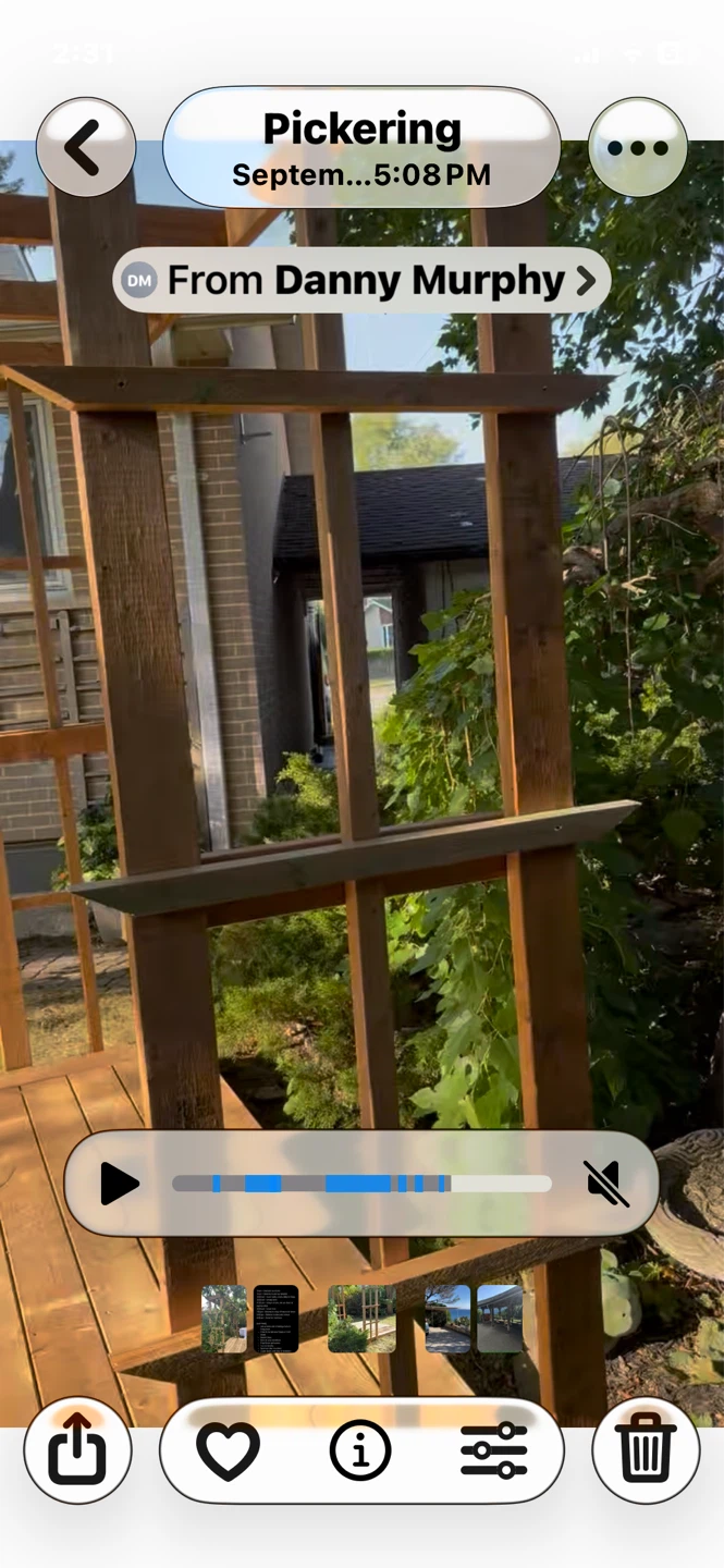 Wooden Outdoor Arbour  with Deck - photo 4