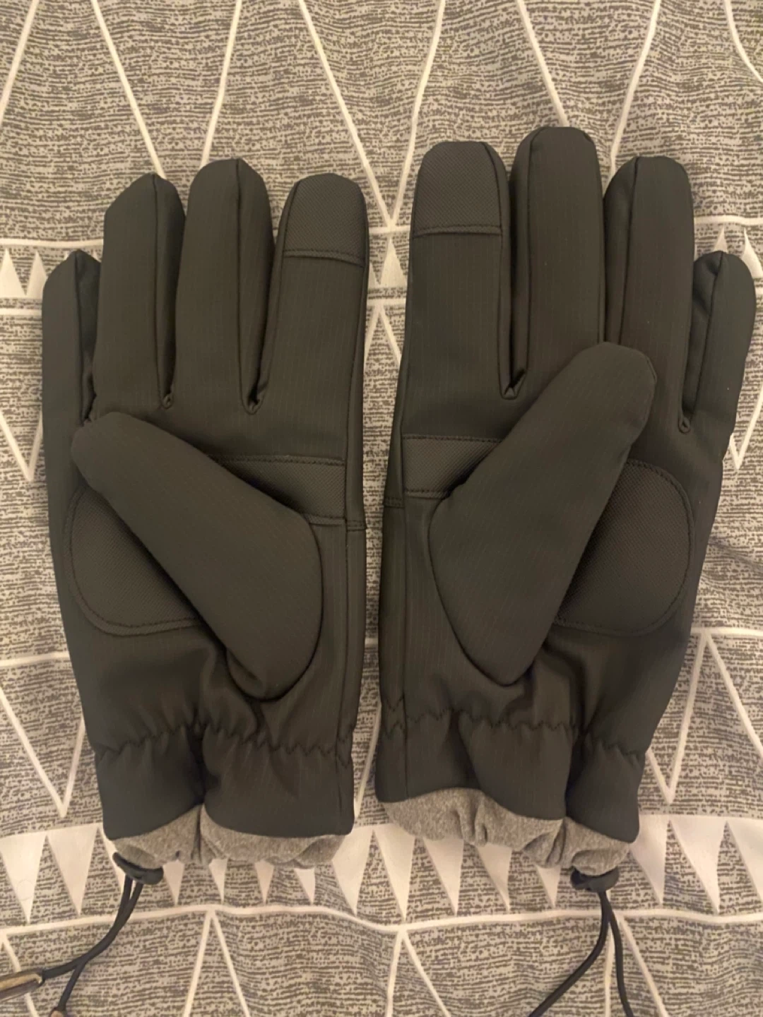Black Fashion Gloves - One Size - photo 2