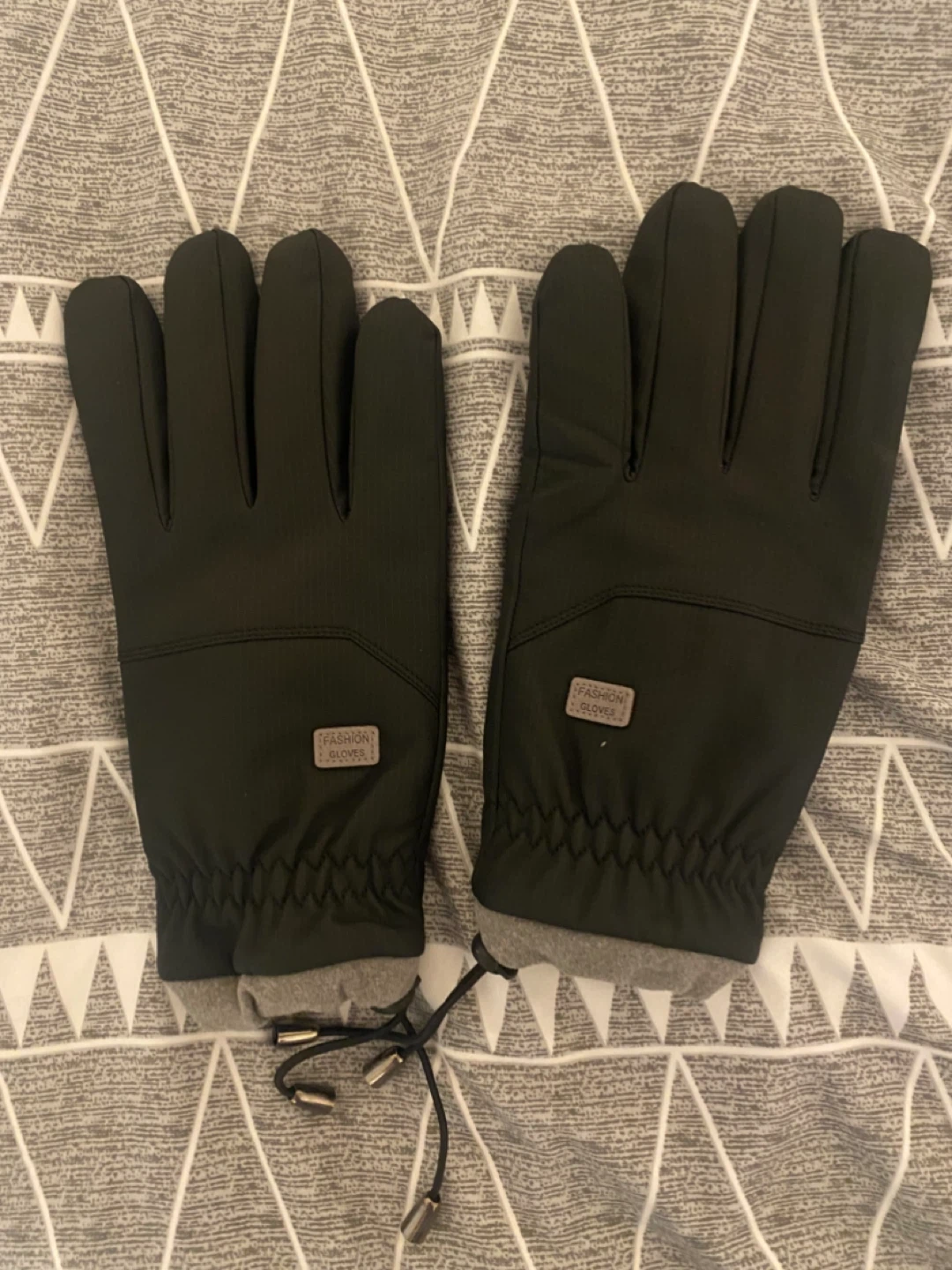 Black Fashion Gloves - One Size