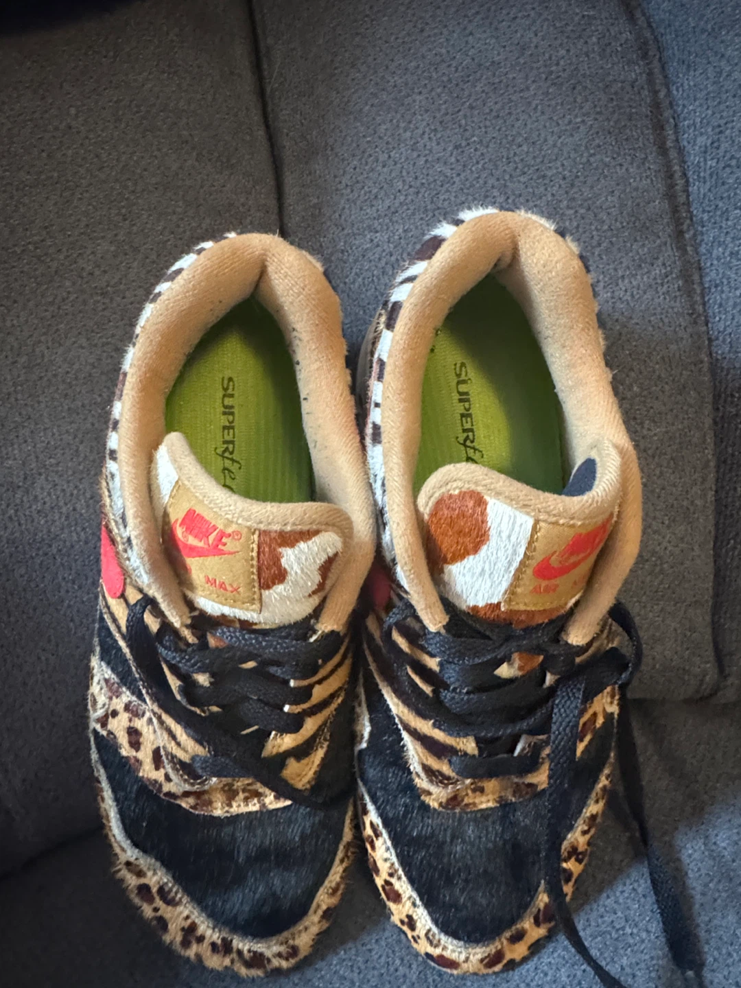 Nike Air Max 1 Safari Print Shoes - US 6.5 - photo 4