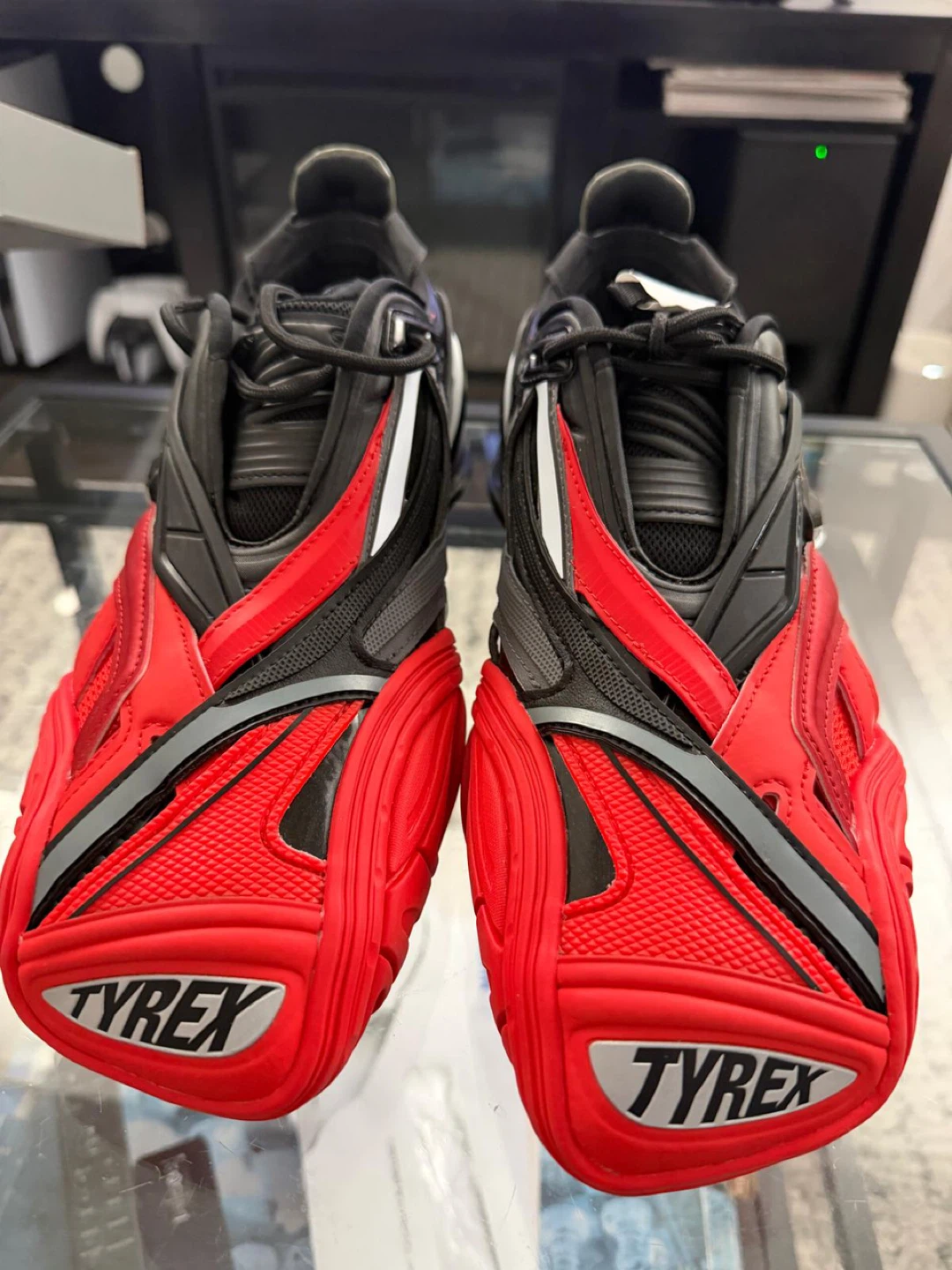 Balenciaga Tyrex Sneakers Red/Black - photo 2