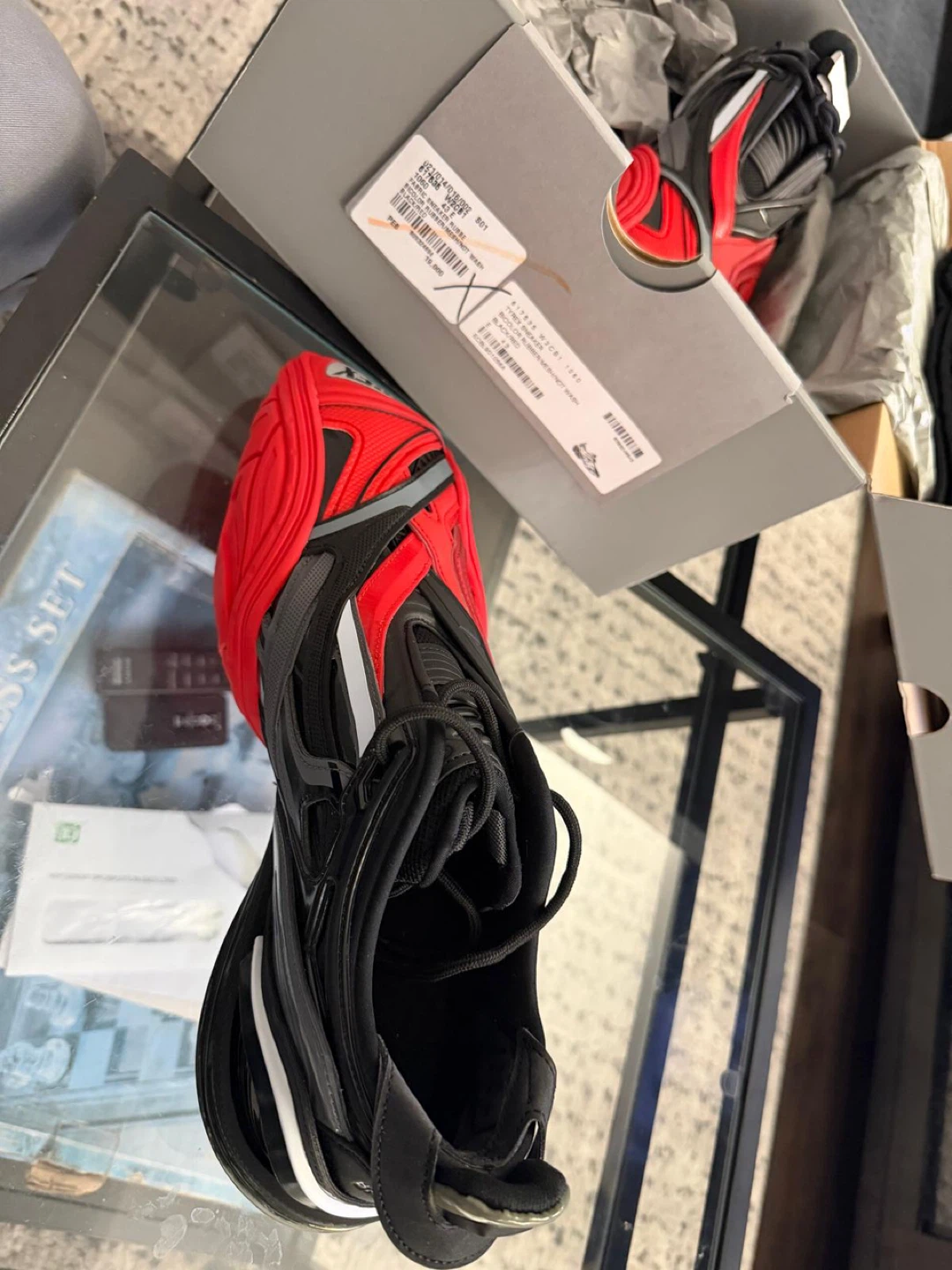 Balenciaga Tyrex Sneakers Red/Black - photo 3
