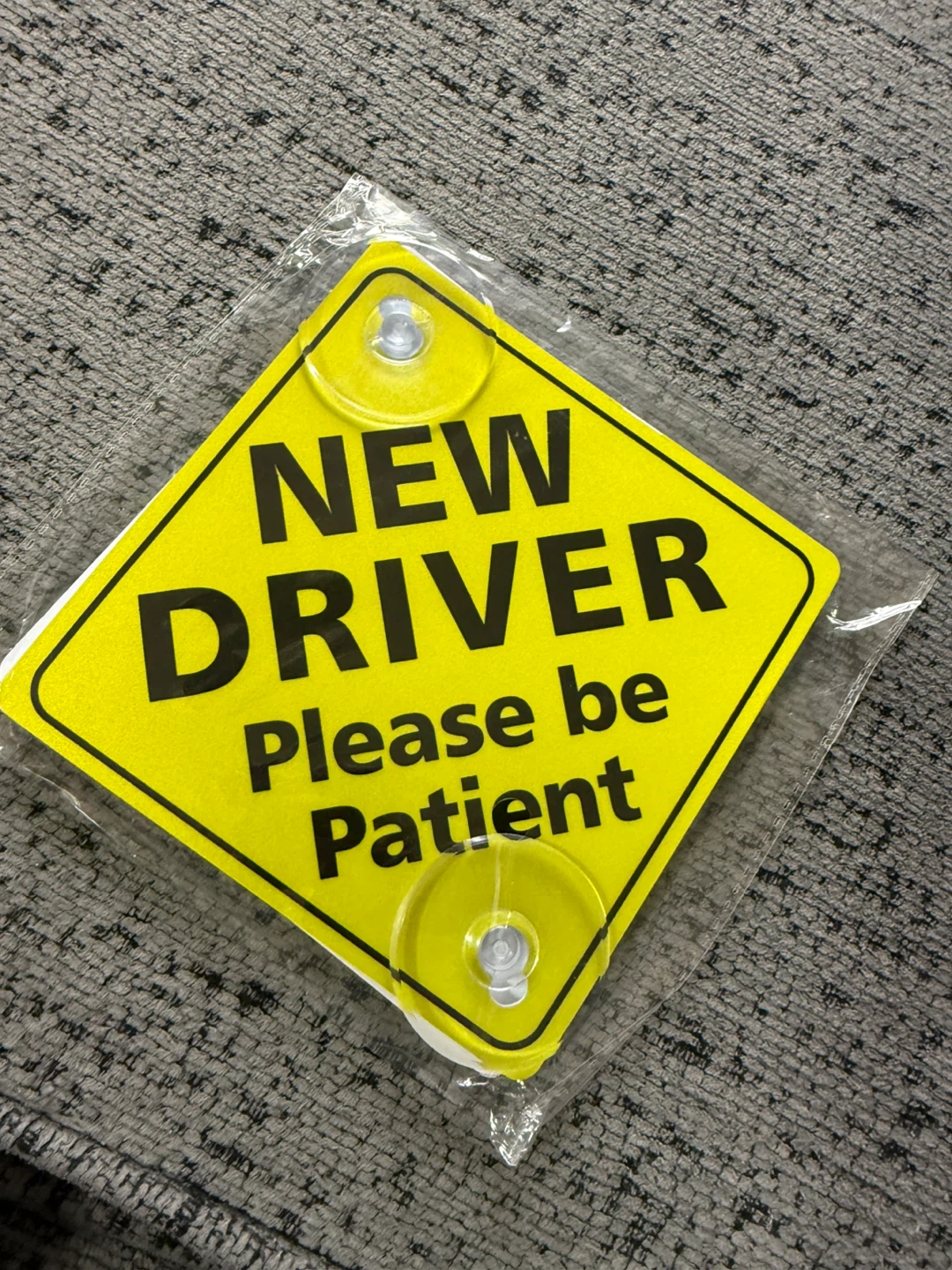 New Driver Please Be Patient Signs (2 Pack)