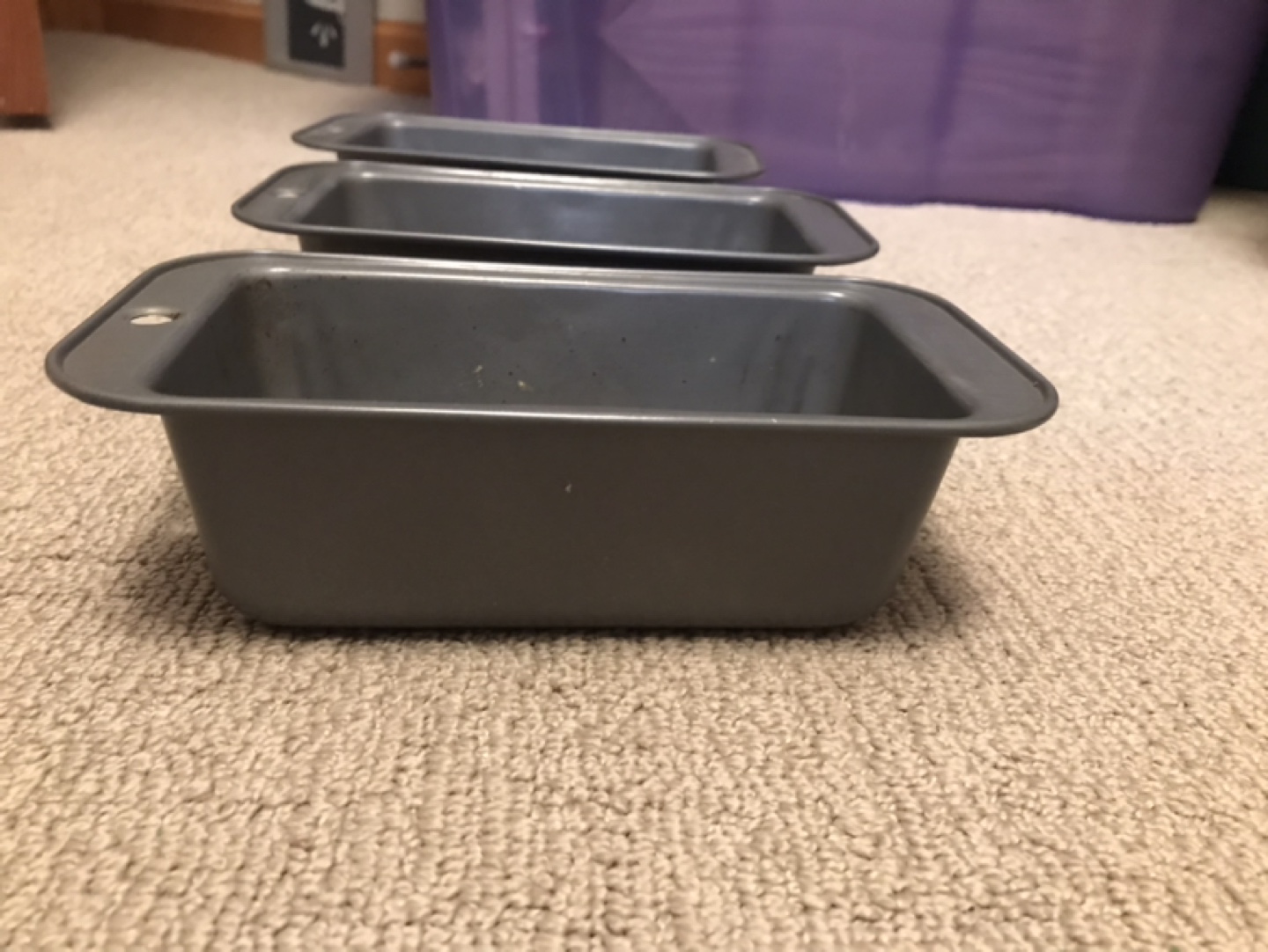 Set of 3 Mini Loaf Pans - photo 2