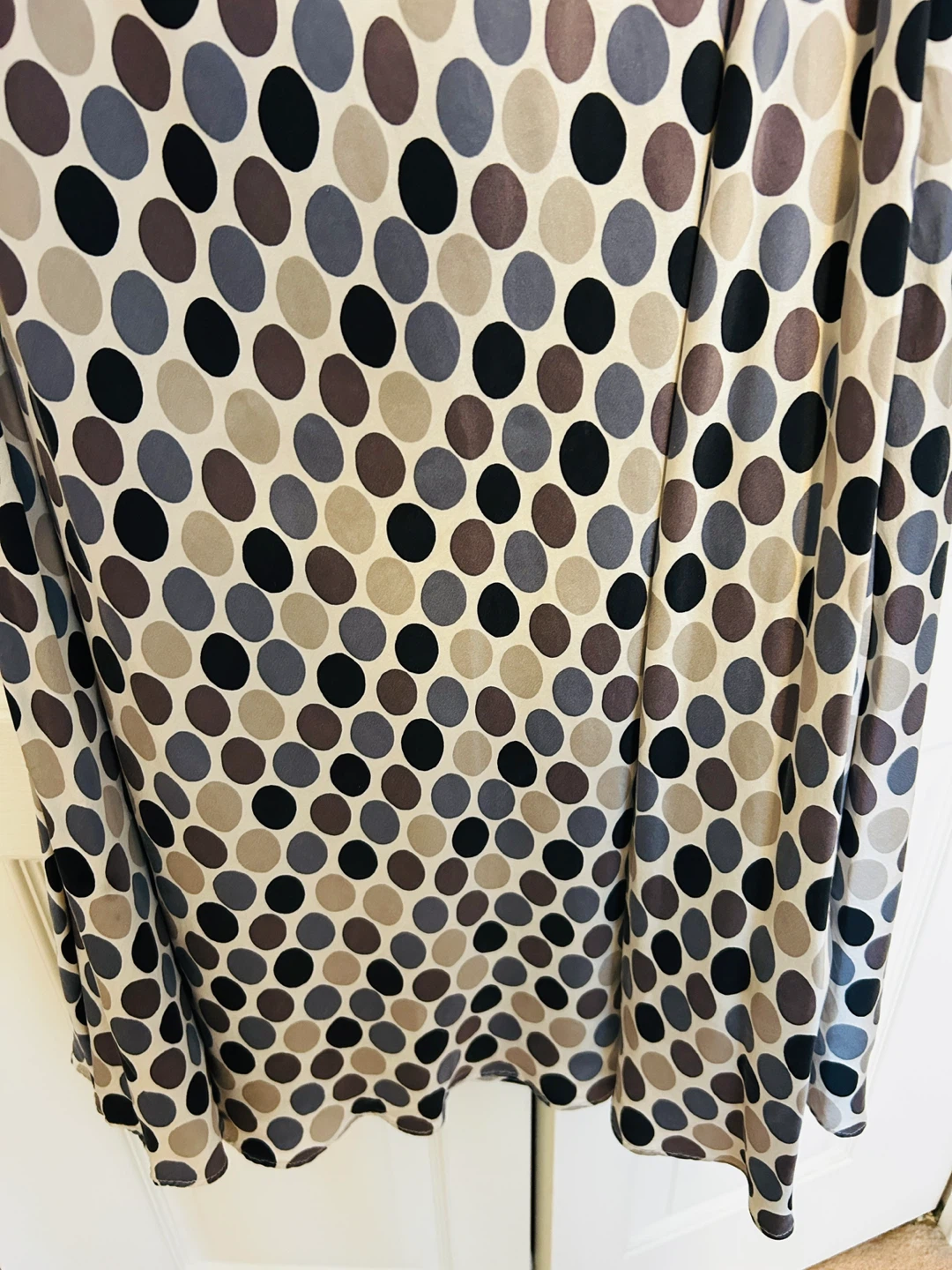 NEW SILK MAXI dress with lining - photo 4