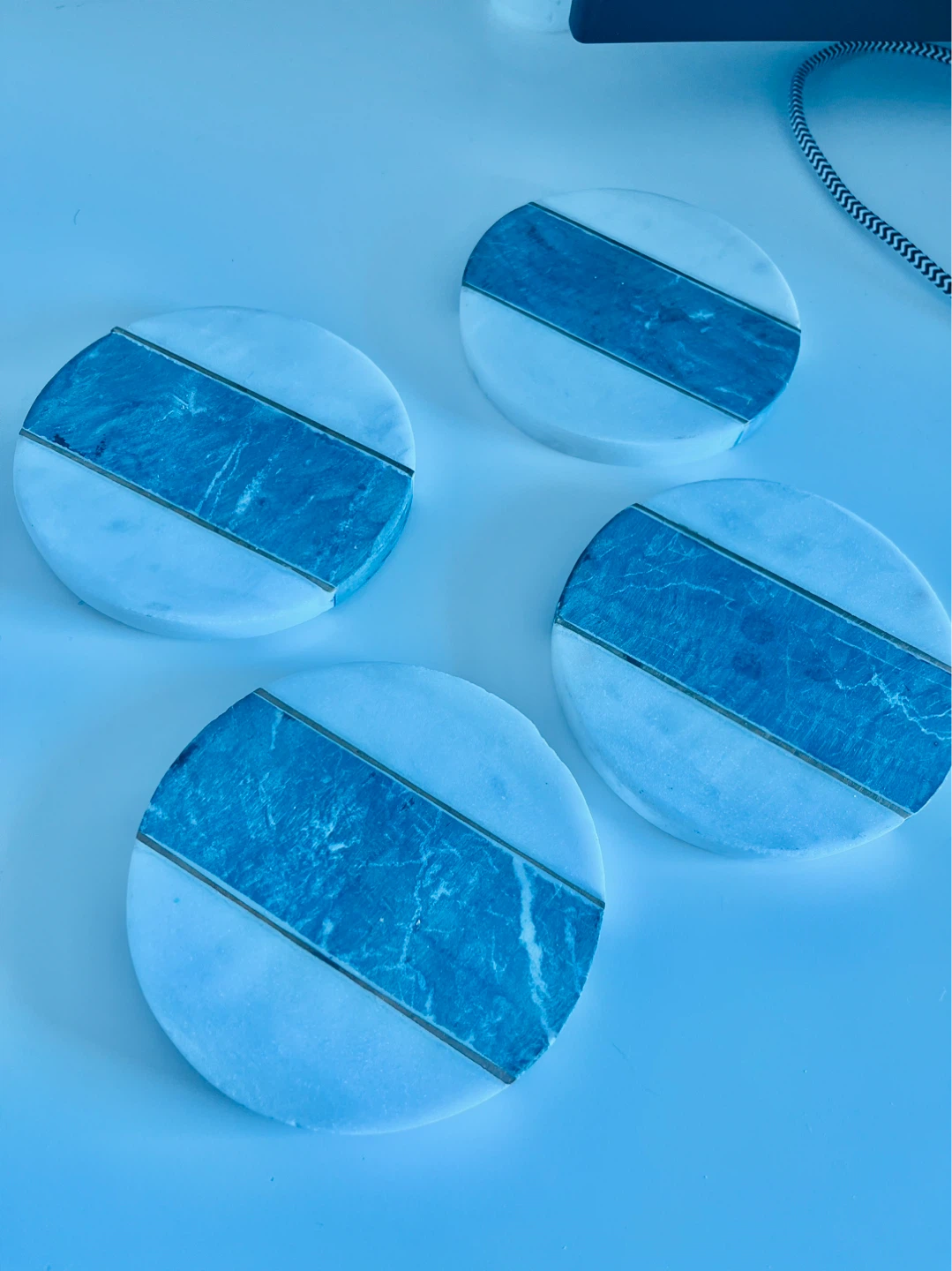Marble coasters