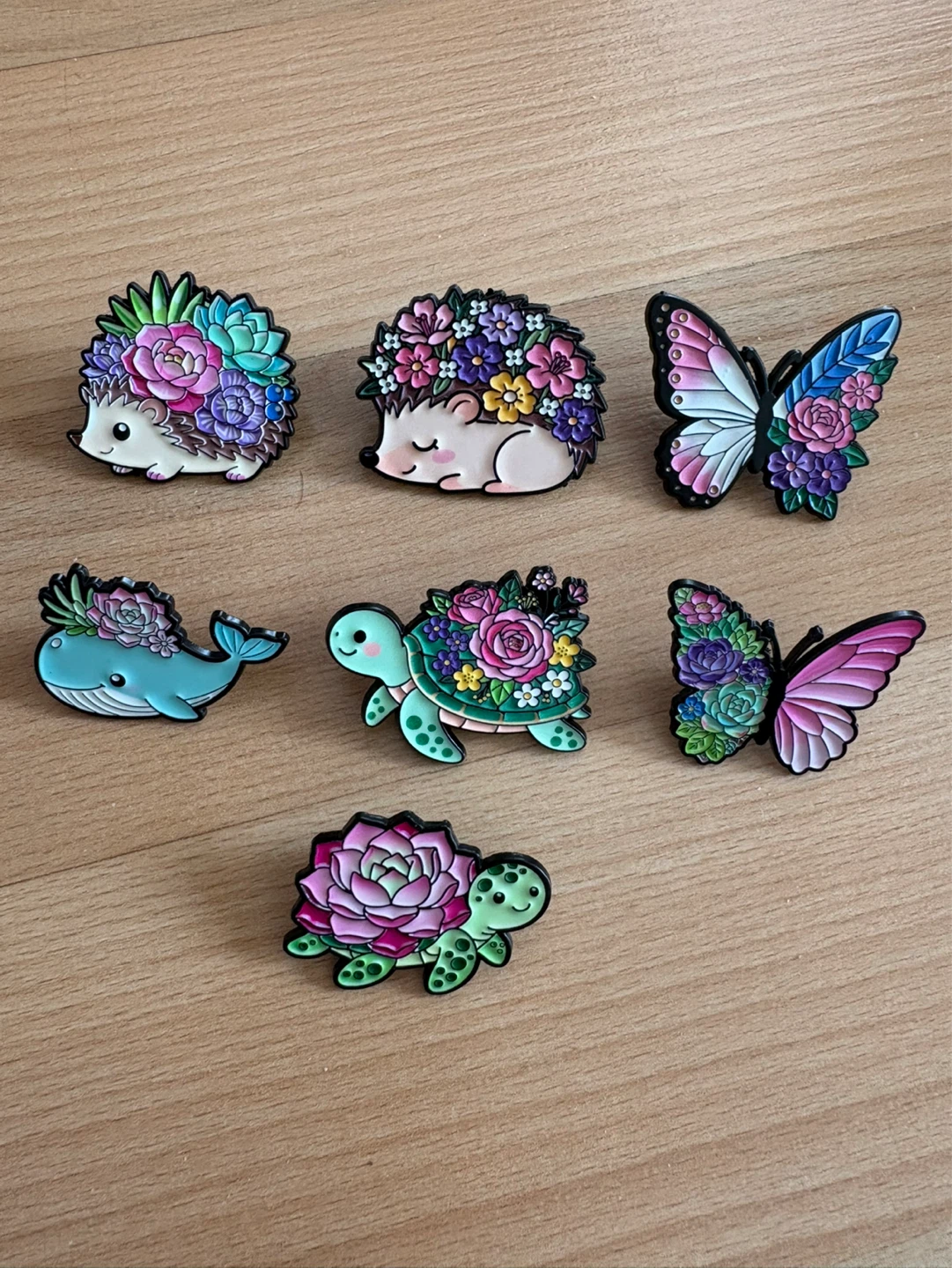 Animals Enamel Pins $5 each firm 🌱