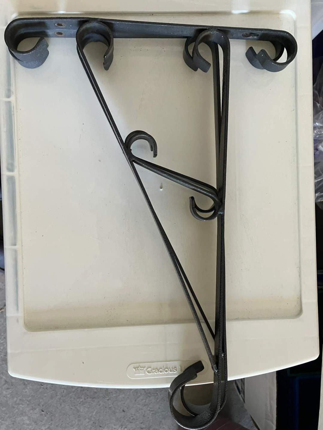 Wrought Iron Over-the-Door Hanger