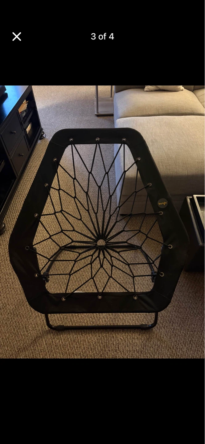 Black Bunjo Bungee Chair - photo 2