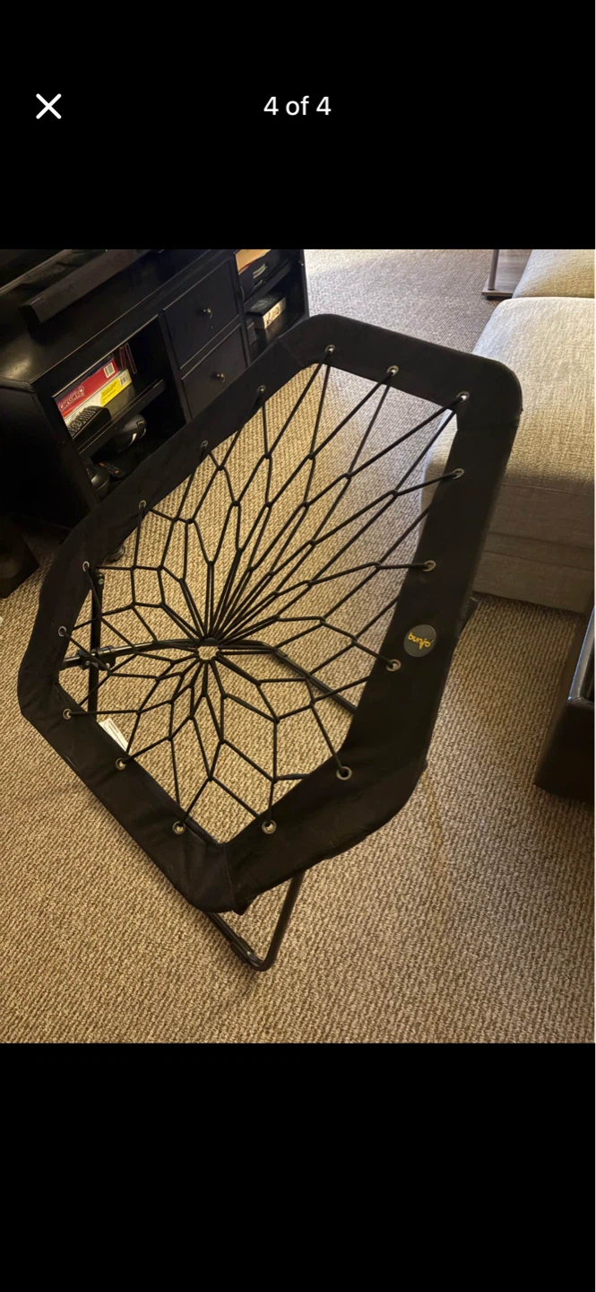 Black Bunjo Bungee Chair
