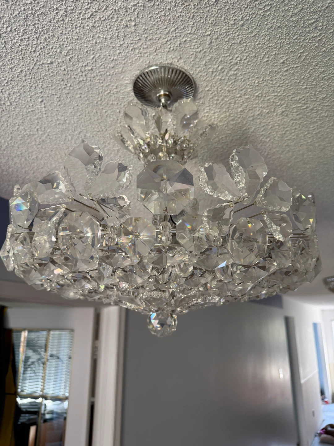 Crystal Chandelier Light Fixture