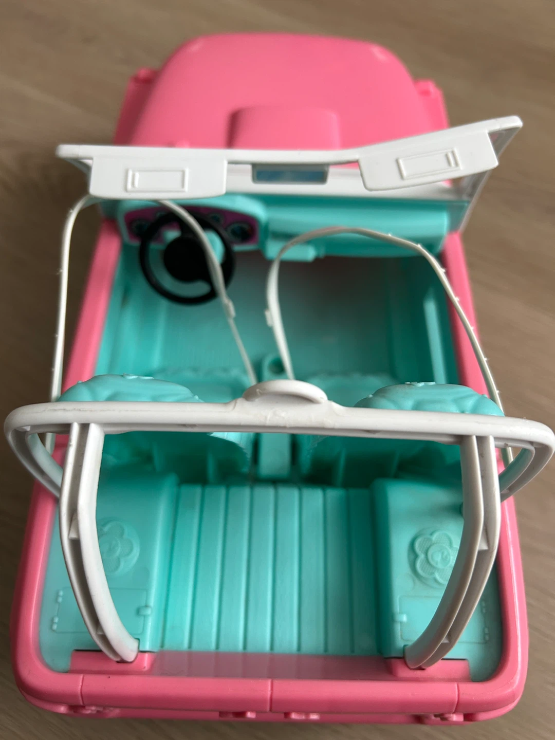 Barbie Pink Jeep Toy Car - photo 4