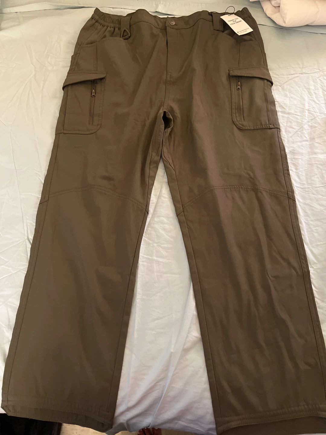 FLEXCAMO Cargo Pants Men's Size Large Brown