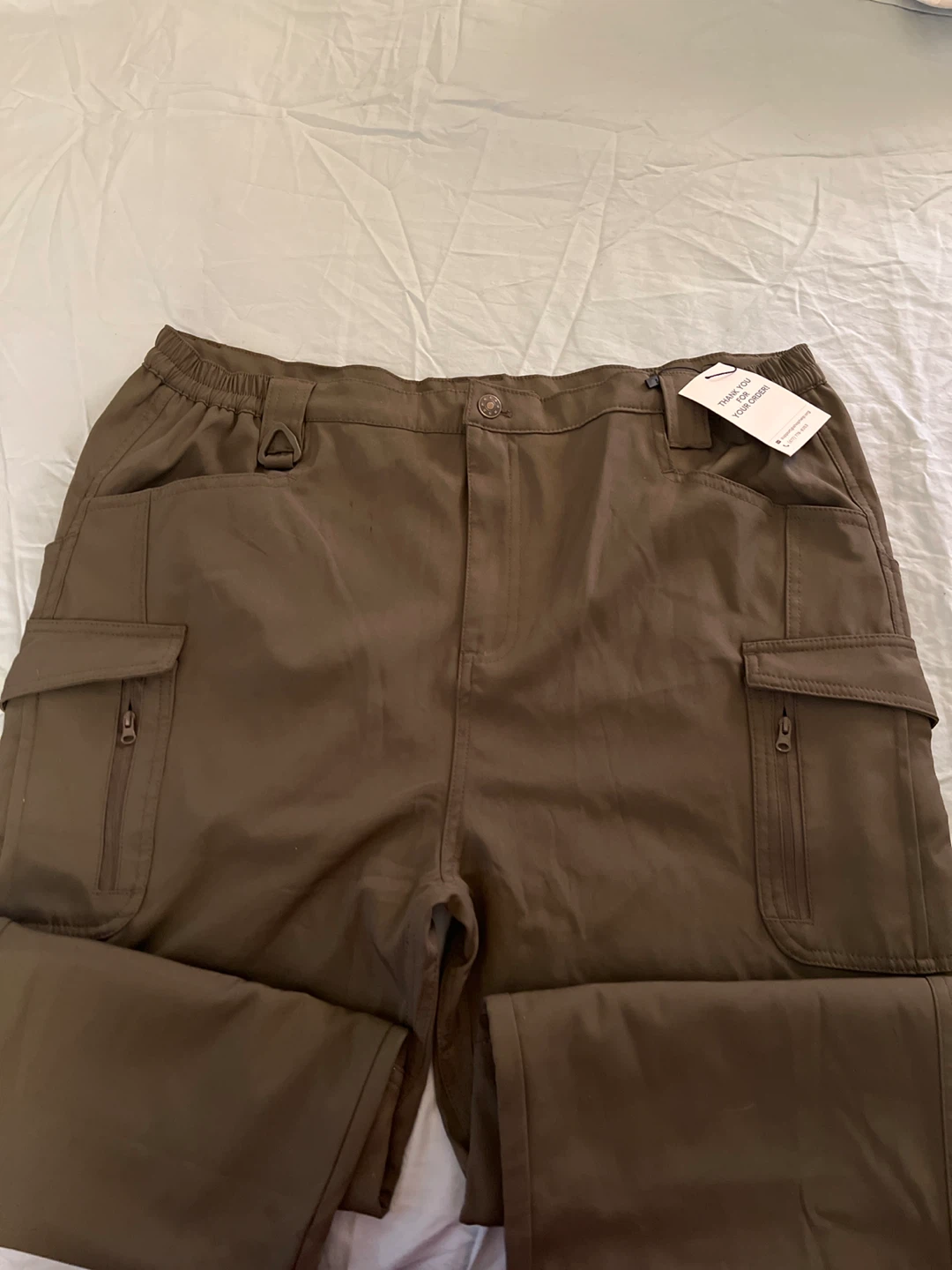 FLEXCAMO Cargo Pants Men's Size Large Brown - photo 2