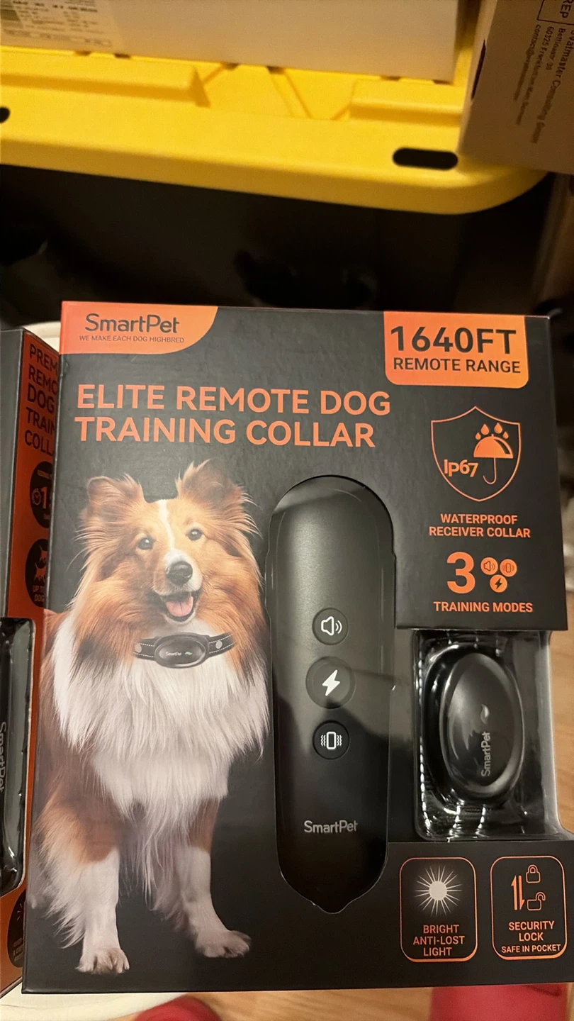 SmartPet Elite Remote Dog Training Collar 1640ft Range