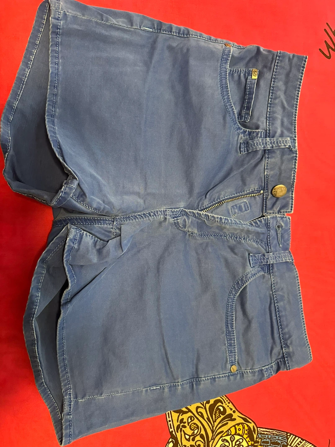 Miss Sixty Blue Shorts Size 26
