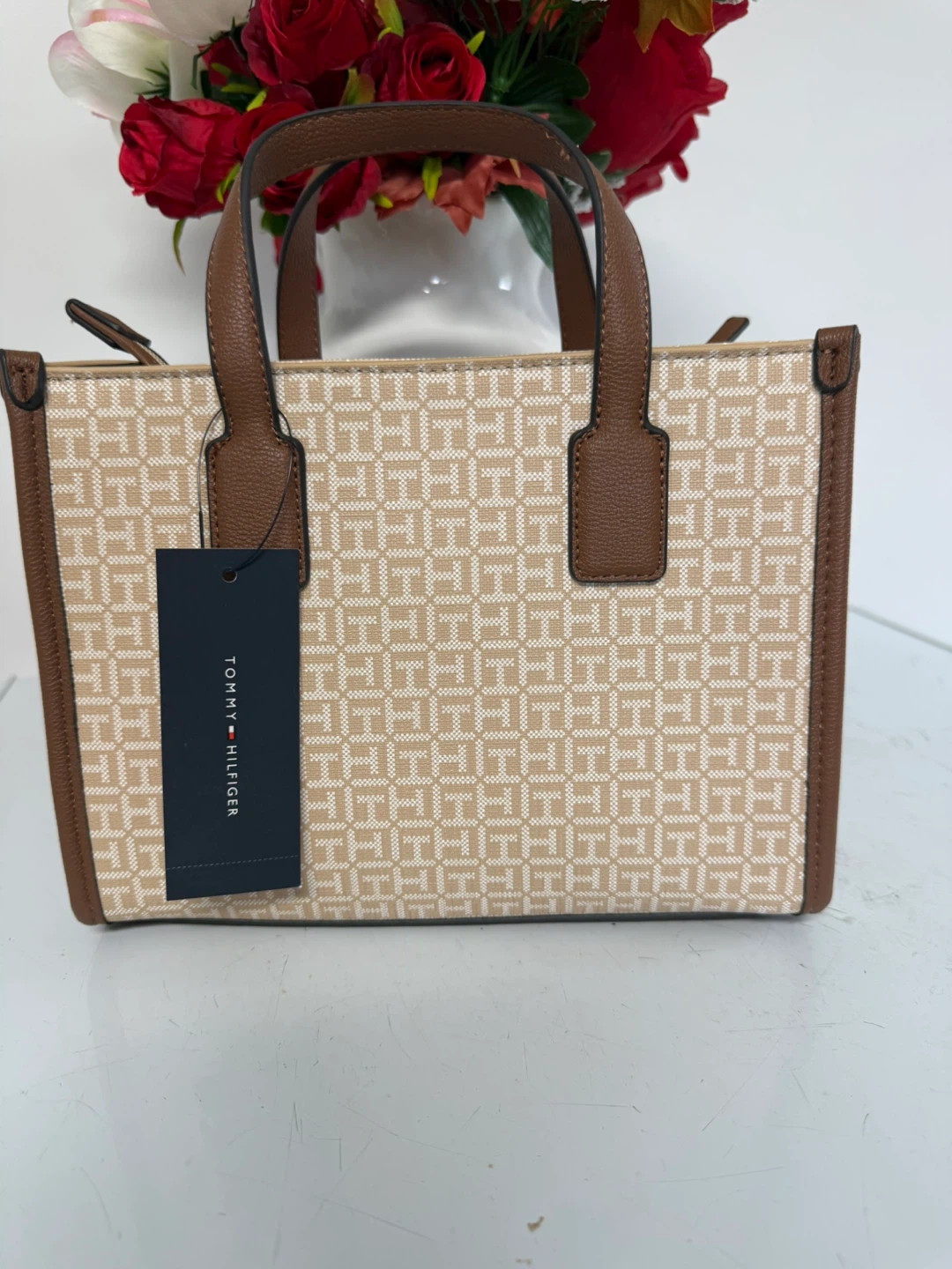 Tommy Hilfiger Monogram Canvas Tote Bag - photo 2
