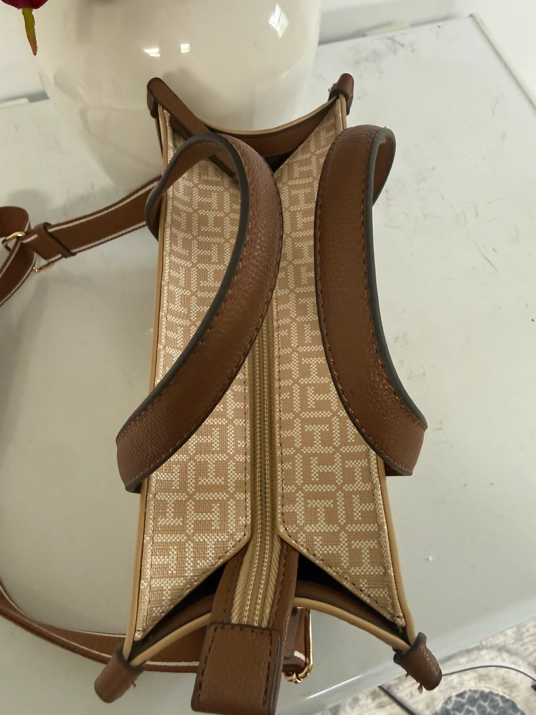 Tommy Hilfiger Monogram Canvas Tote Bag - photo 5