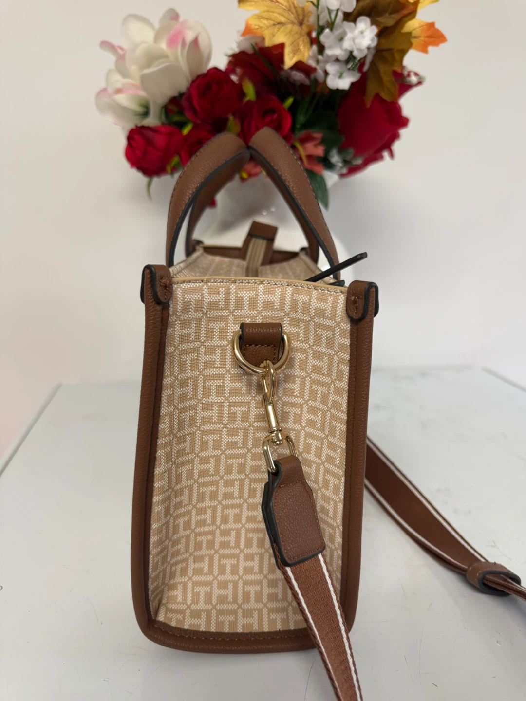 Tommy Hilfiger Monogram Canvas Tote Bag - photo 3