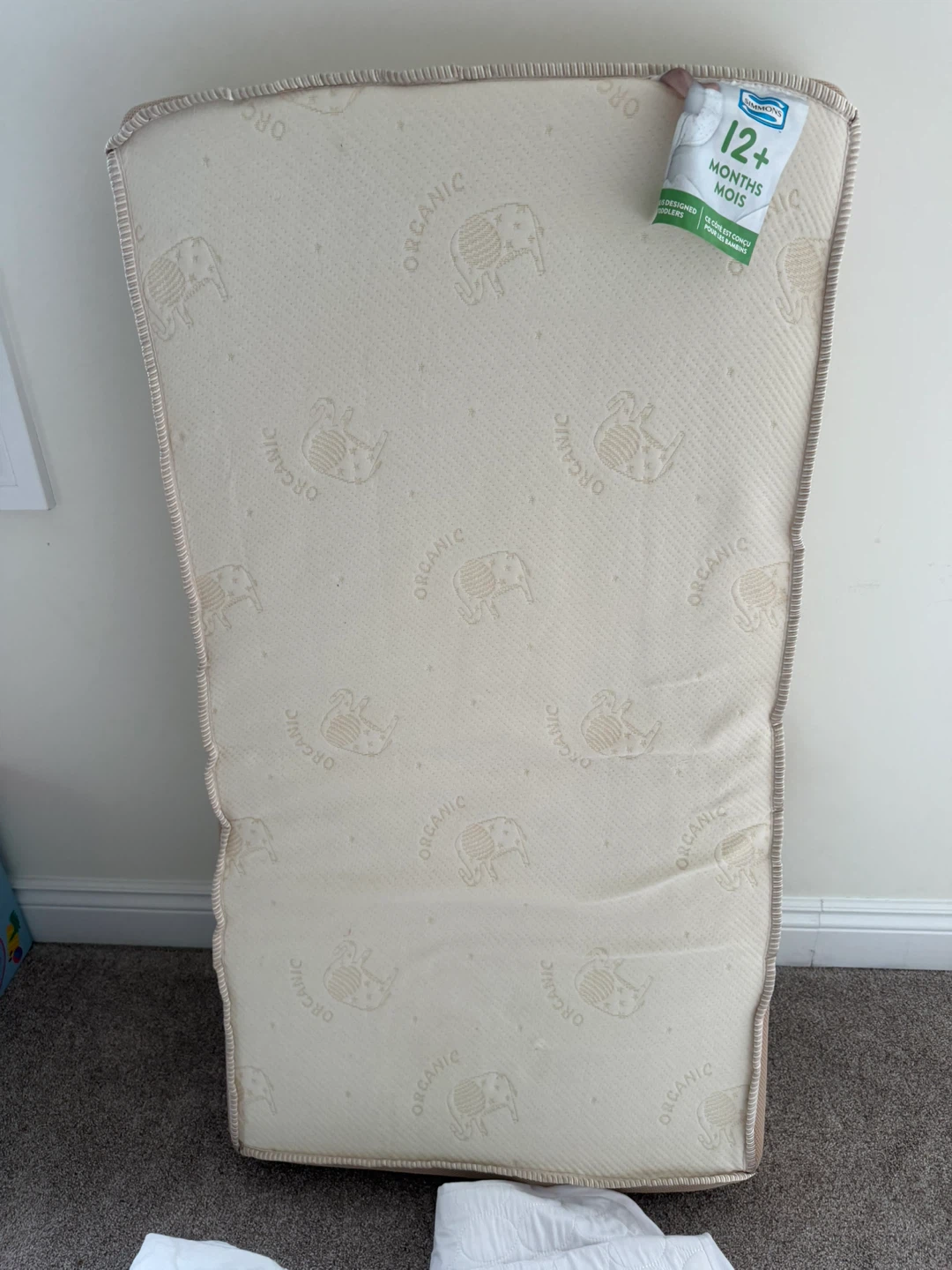 Simmons Baby - toddler Organic Crib Mattress including covers - photo 2