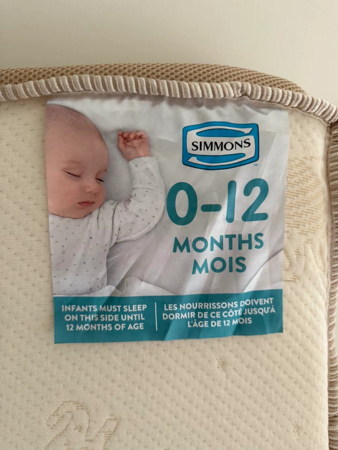 Simmons Baby - toddler Organic Crib Mattress including covers - photo 5