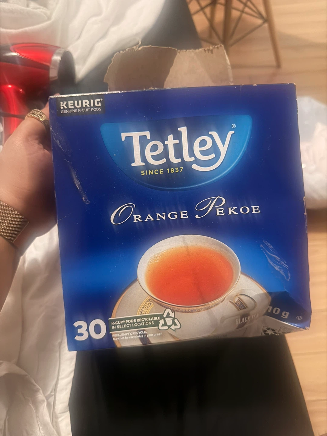 Tetley Orange Pekoe K-Cup Pods - 30 Count