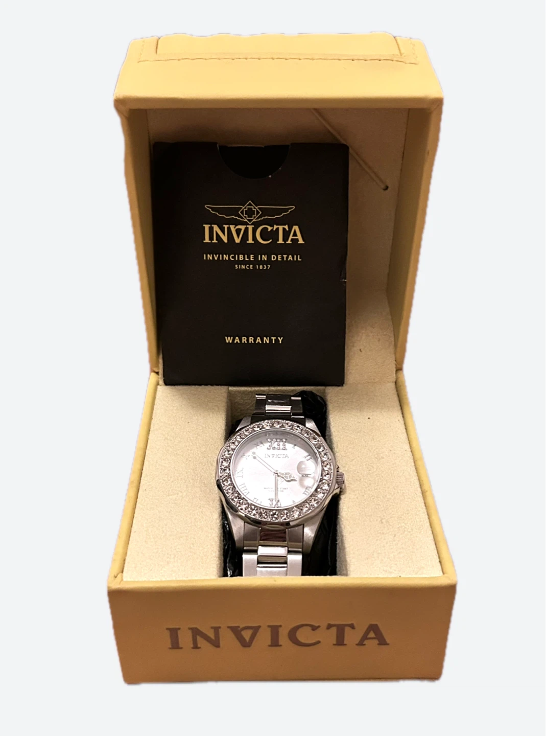 Invicta Women's Stainless Steel Watch with Crystal Bezel - photo 2