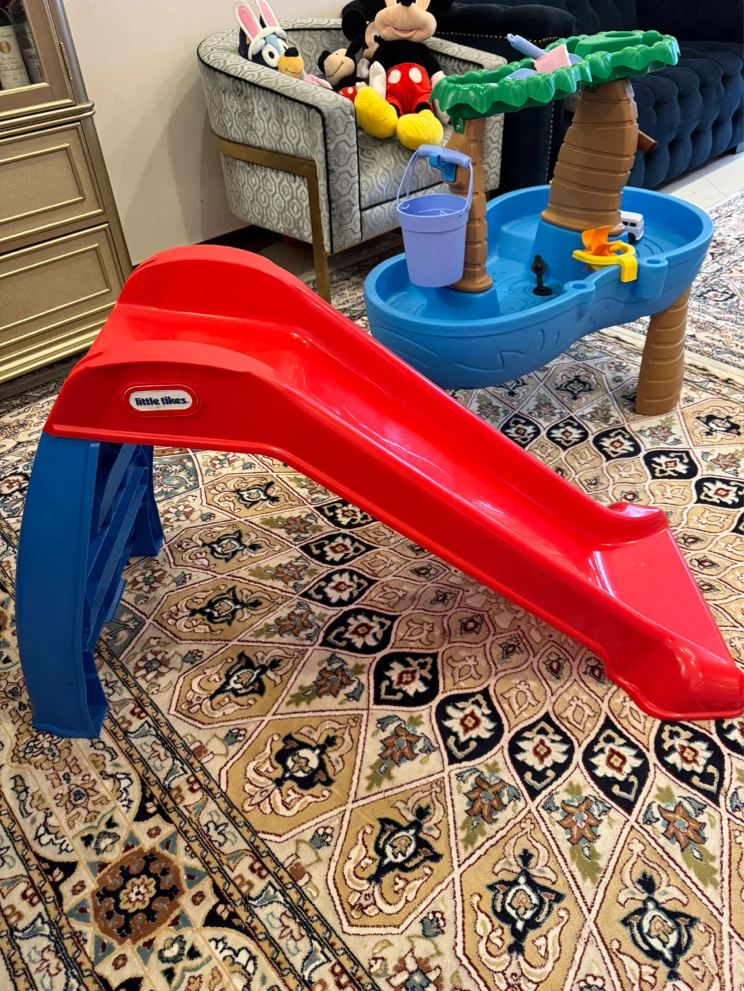 Little Tikes Red and Blue Toddler Slide